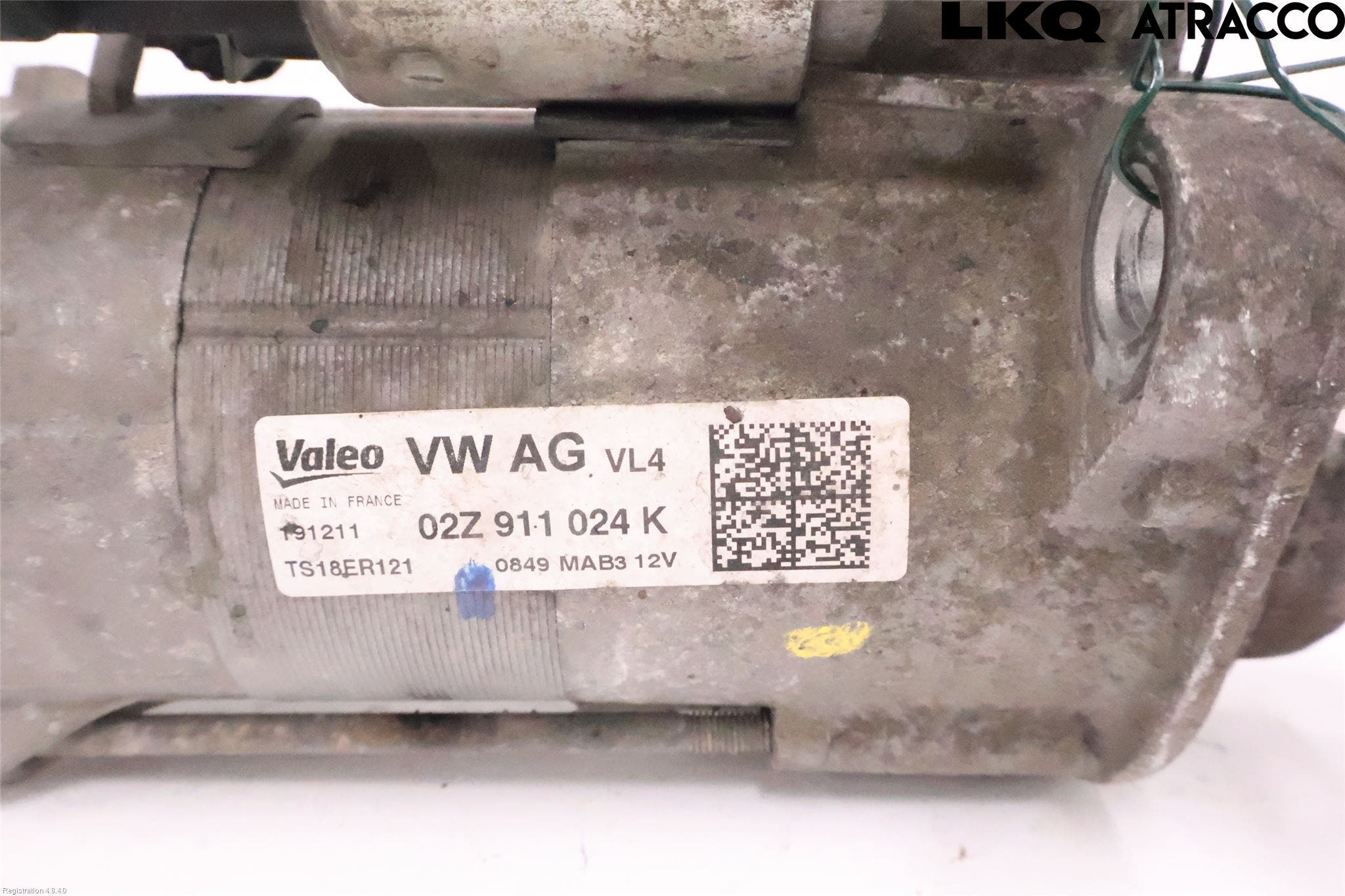 Volkswagen VW CADDY 11-15 Startmotor Diesel