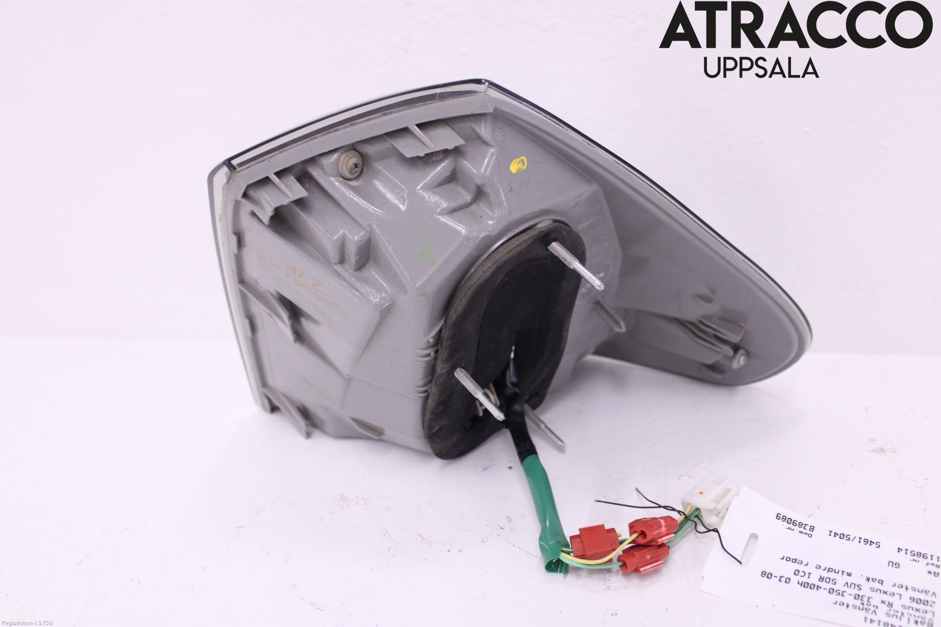 Lexus RX XU30 03-09 Bakljus Vänster