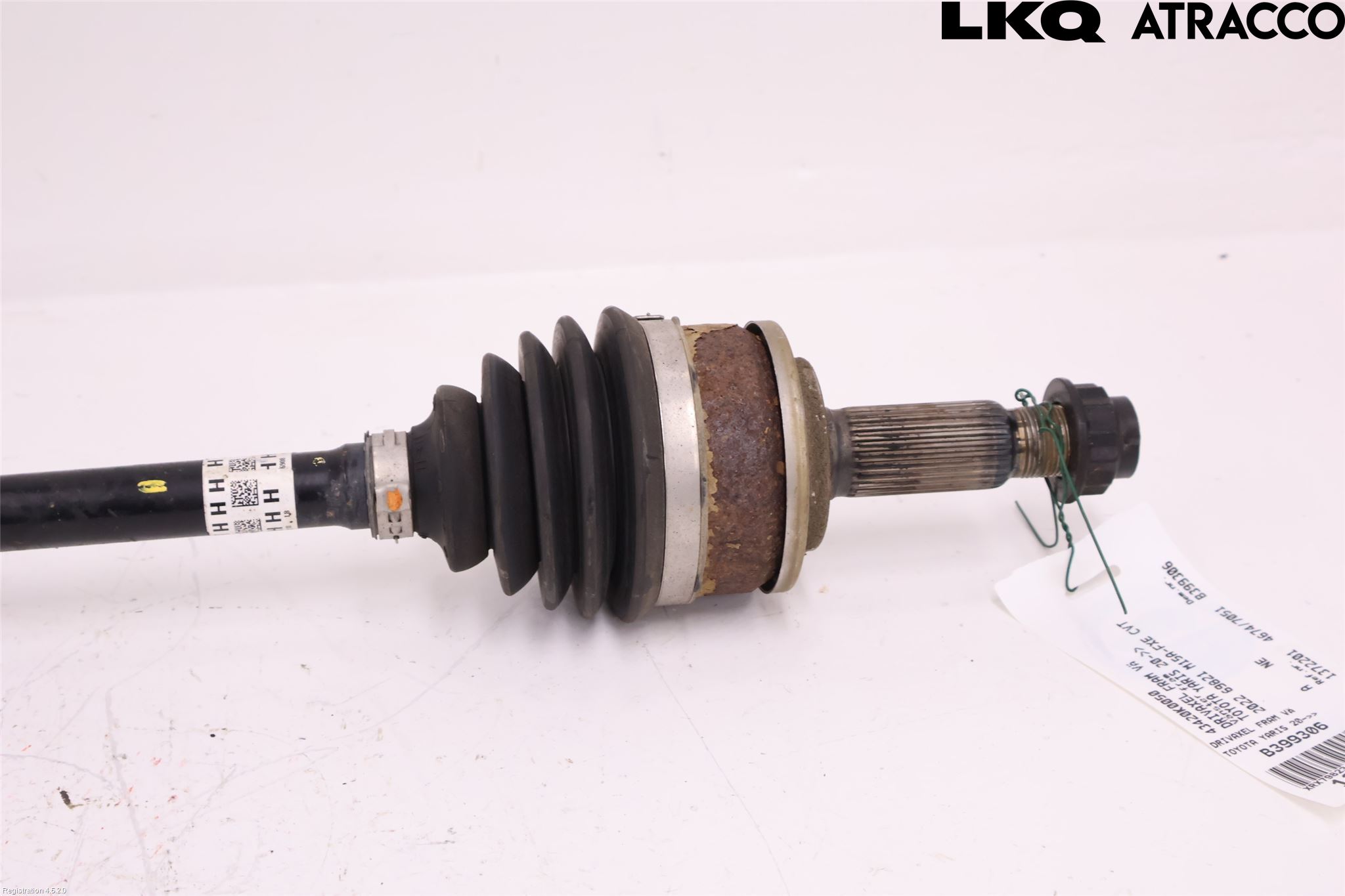 Toyota YARIS XP21 20- Drivaxel Fram Vänster