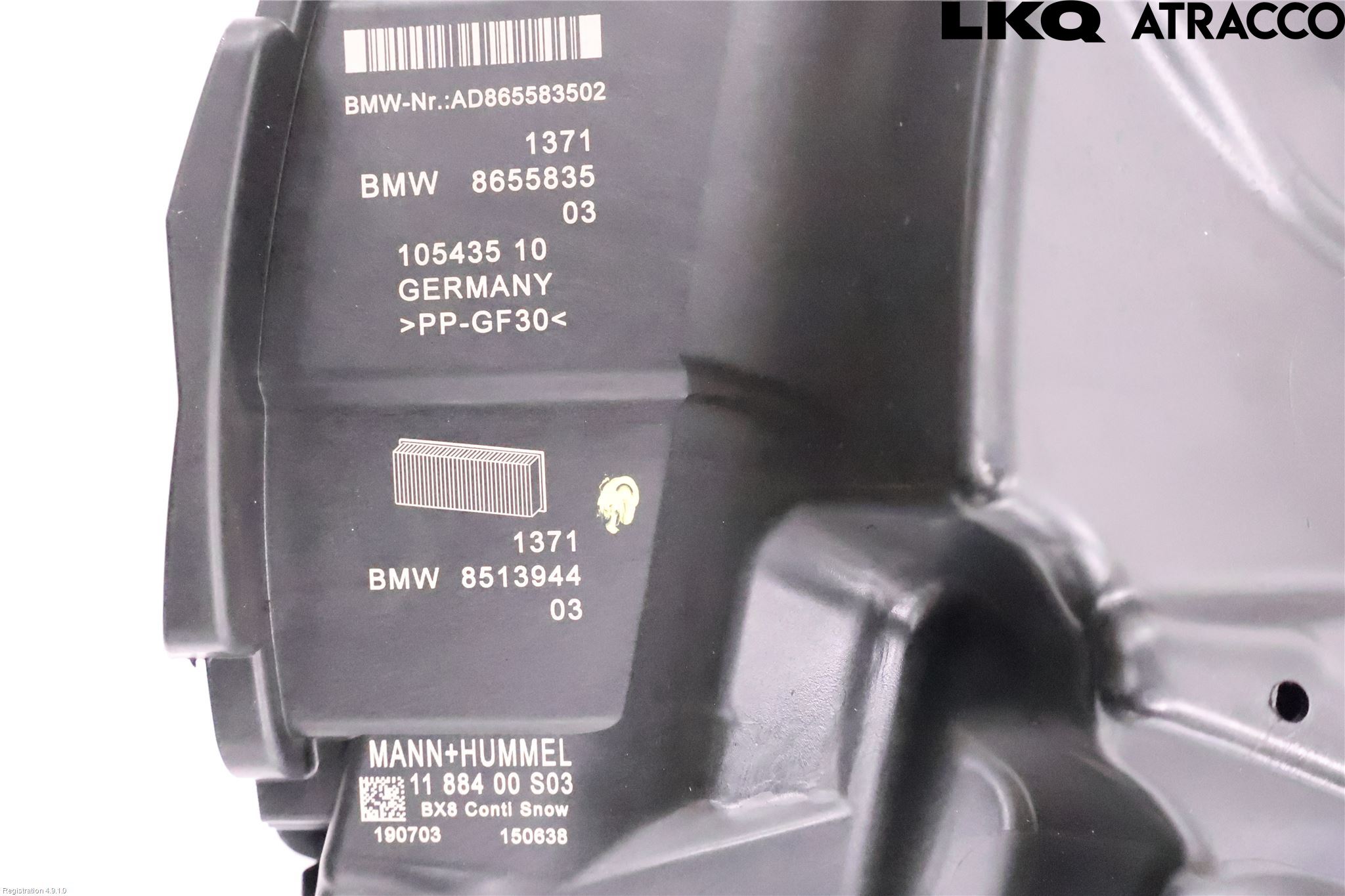 BMW X1 F48 15-22 Luftrenare