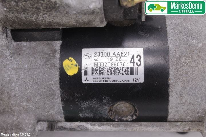 Subaru OUTBACK 10-15 Startmotor Diesel