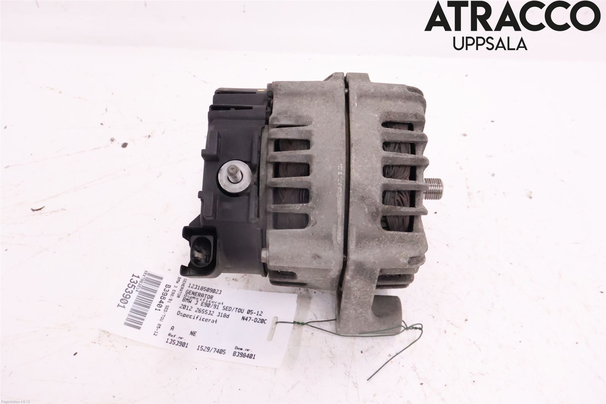 BMW 3 E90/91 SED/TOU 05-12 Generator