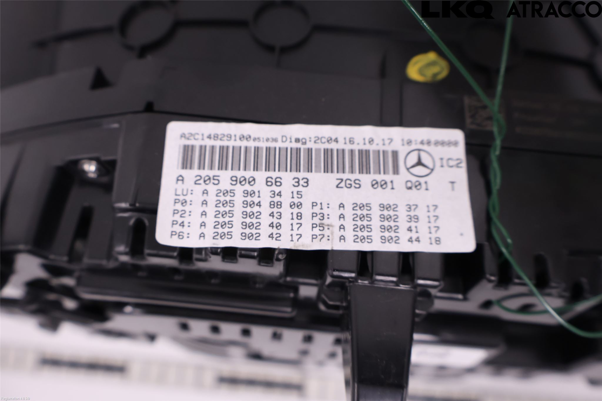 Mercedes-Benz MB GLC-KLASS (X253/C253) 15-22 Instrument Komb