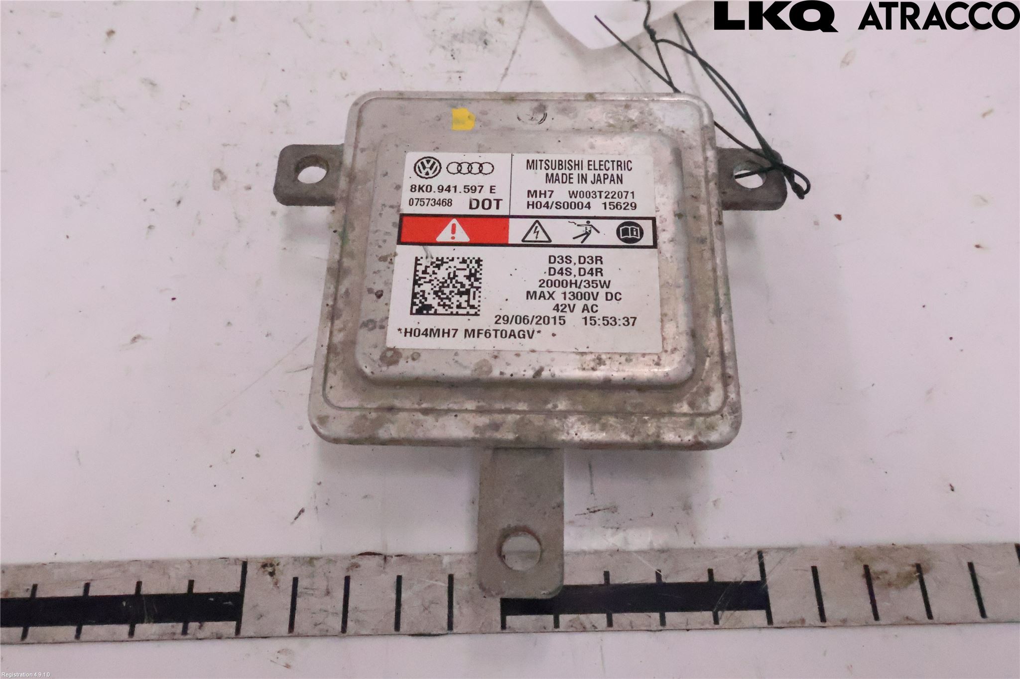 Audi A4 12-15 Styrenhet Strålkastare