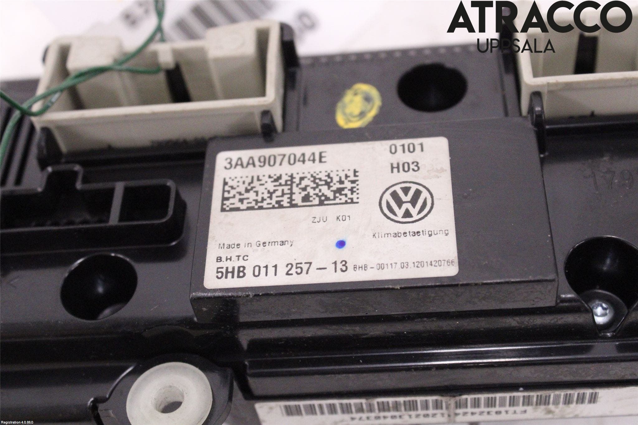 Volkswagen VW PASSAT 11-14 Ac Styrenhet Ac Manöveren