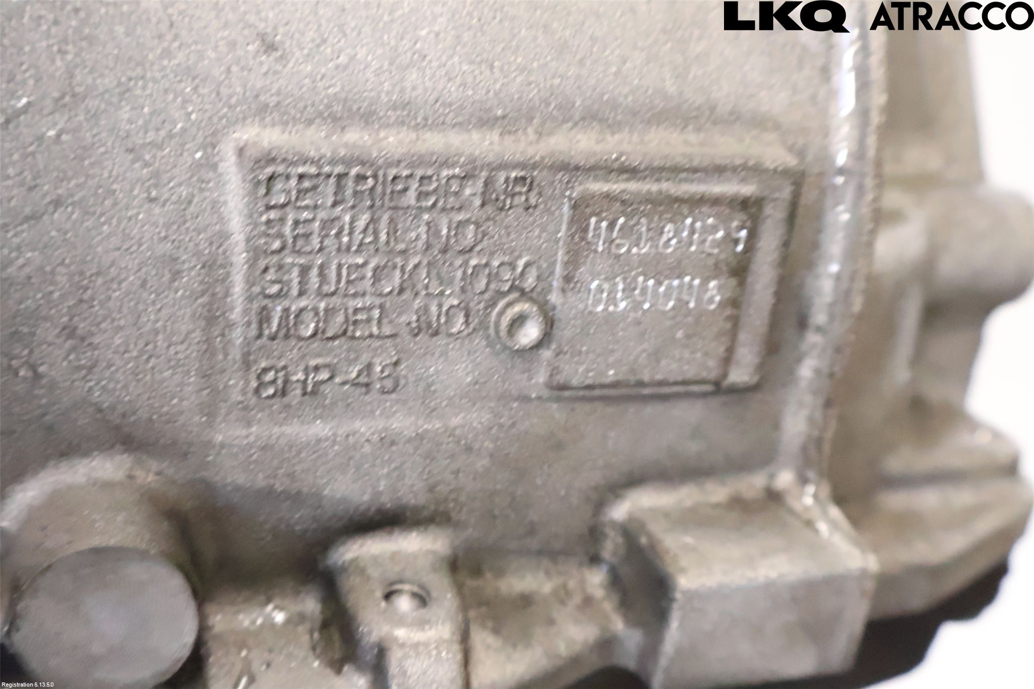 BMW 5 F10/F11/F18 09-17 Växellåda Automat