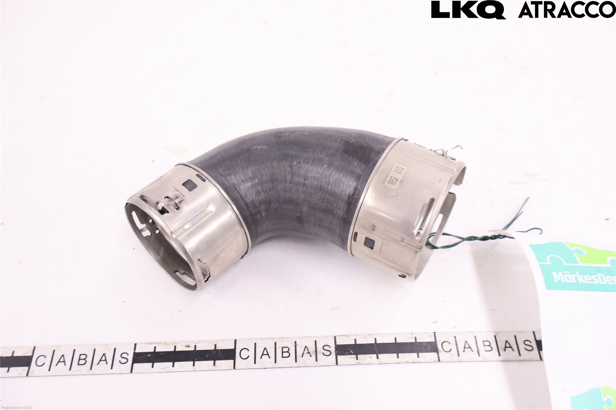 BMW 3 G20/G21/G80/G81 19- Laddluft-Intercoolerrör