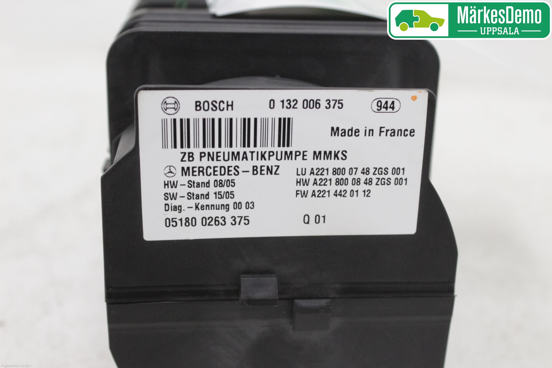 Mercedes-Benz MB S-KLASS (W221) 05-13 Vakuumpump