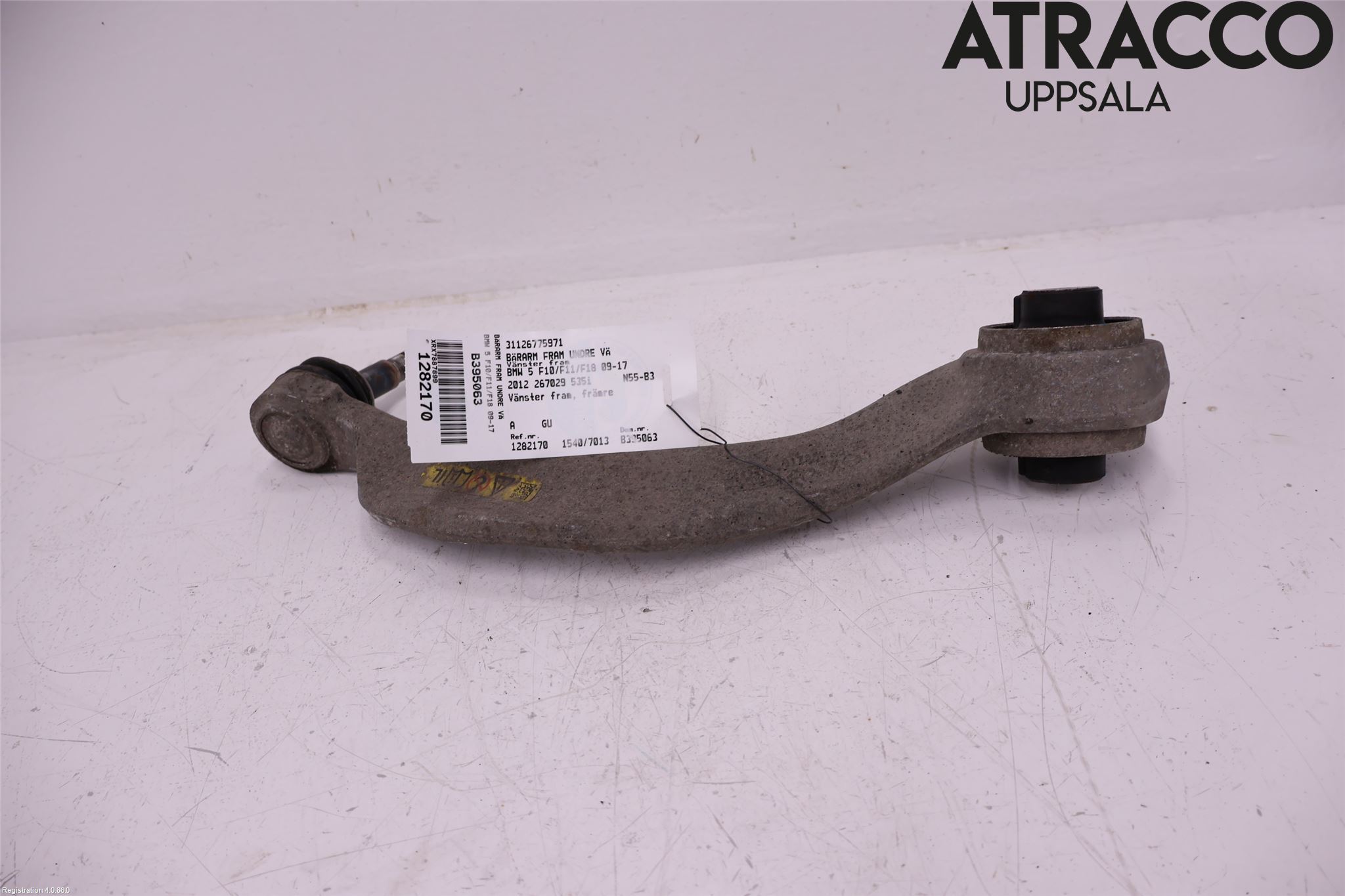 BMW 5 F10/F11/F18 09-17 Bärarm Fram Undre Vä