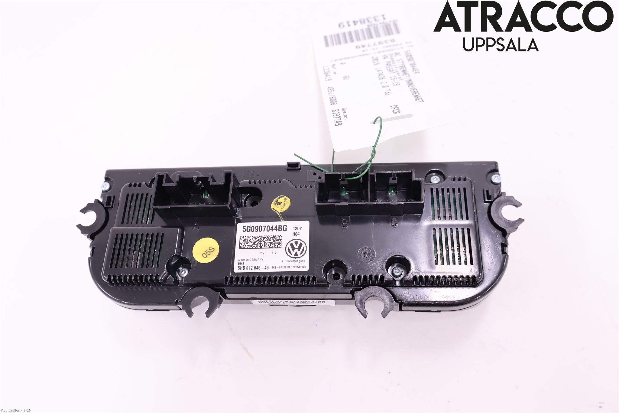 Volkswagen VW PASSAT 15-19 Ac Styrenhet Ac Manöveren