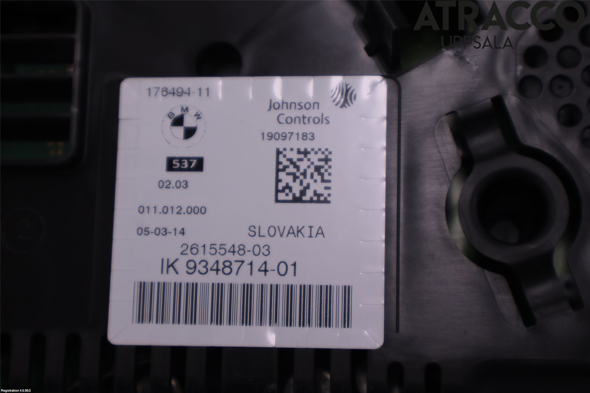 BMW 5 F10/F11/F18 09-17 Instrument Komb