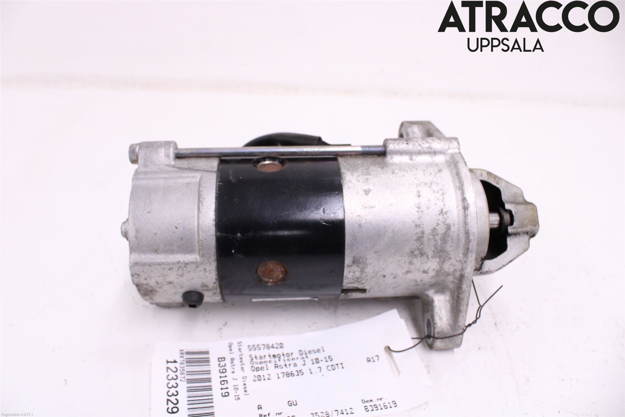Opel ASTRA J 10-15 Startmotor Diesel