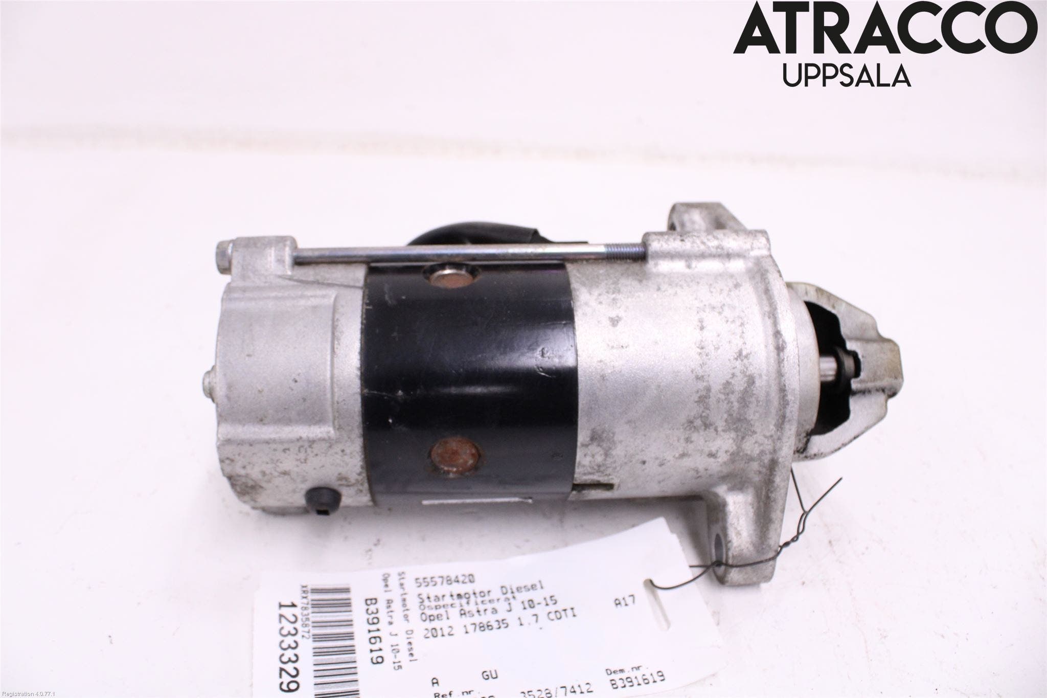 Opel ASTRA J 10-15 Startmotor Diesel
