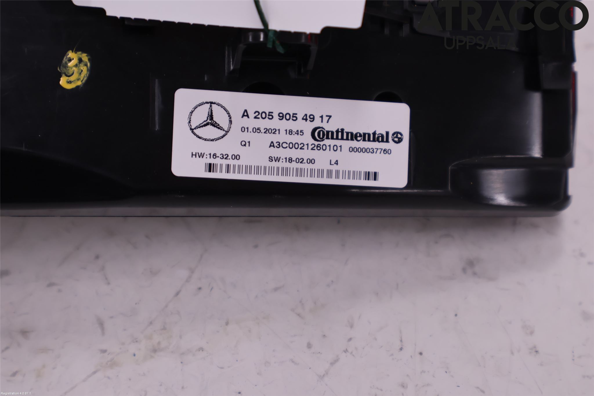 Mercedes-Benz MB EQC (N293) 20- Ac Styrenhet Ac Manöveren