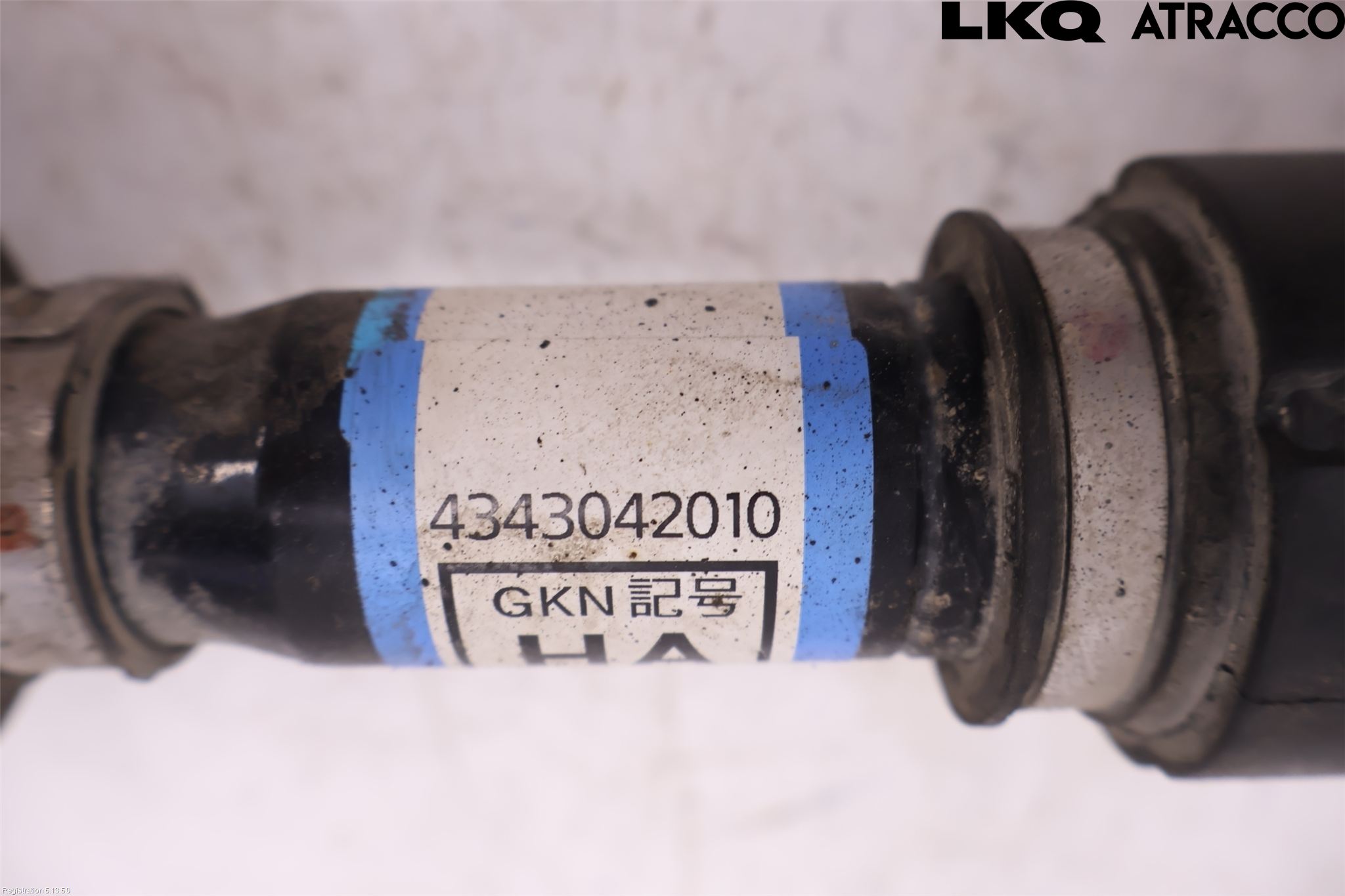 Toyota bZ4X EA10 22- Drivaxel Fram Vänster