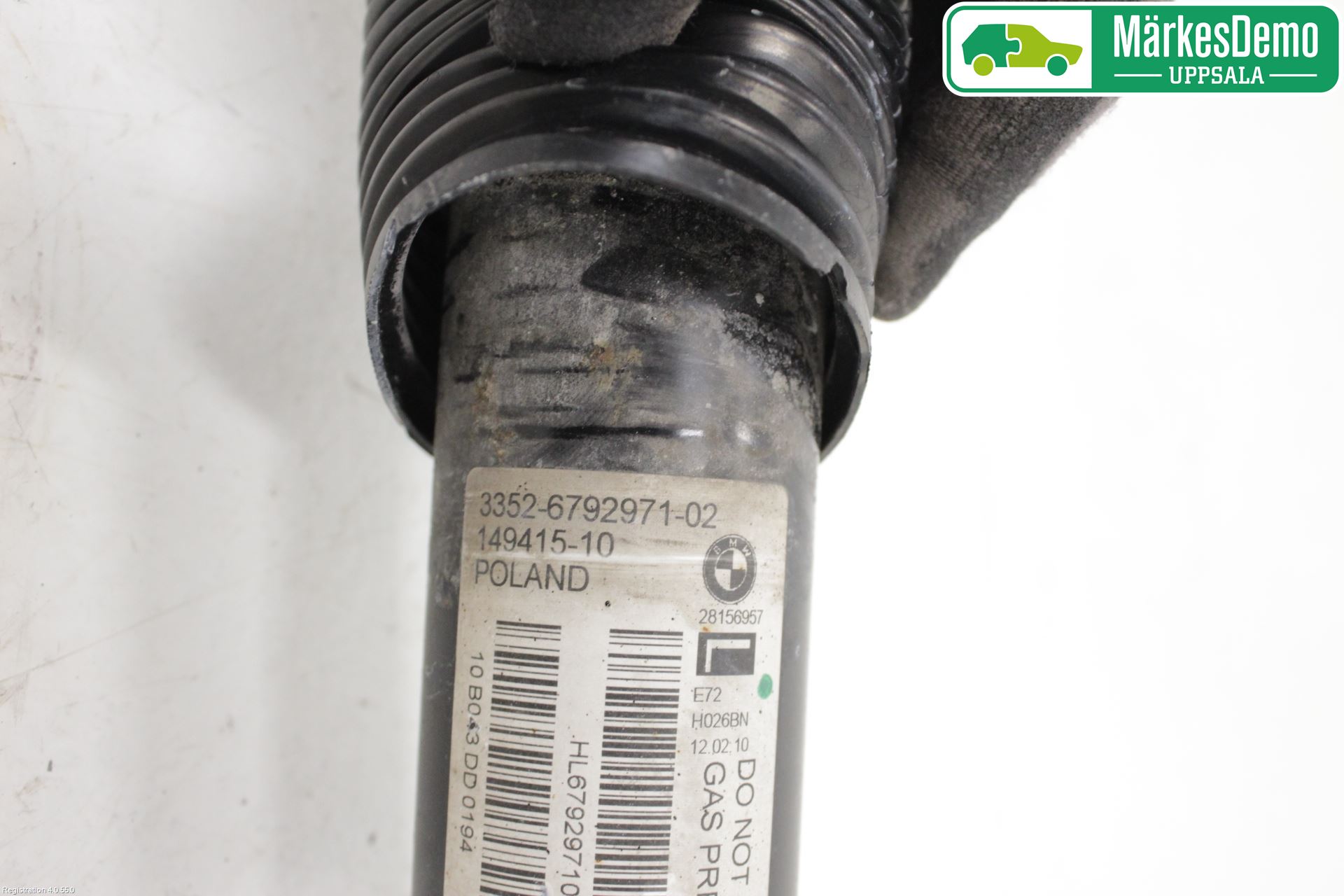 BMW X6 E71/E72   08-14 Stötdämpare Bak