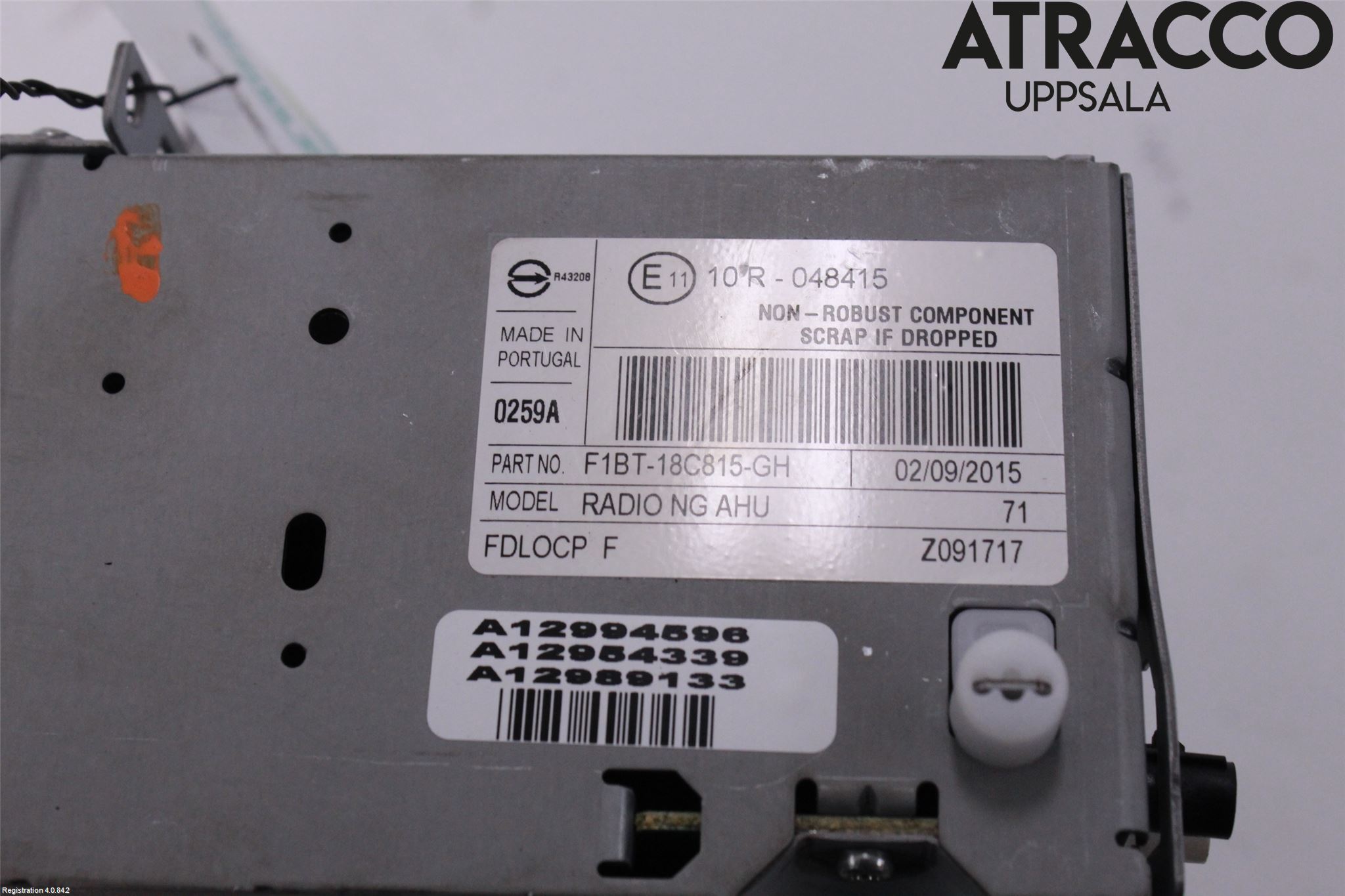 Ford TRANSIT/TOURNEO CUSTOM 13-24 Radio-Stereo Förstärkare