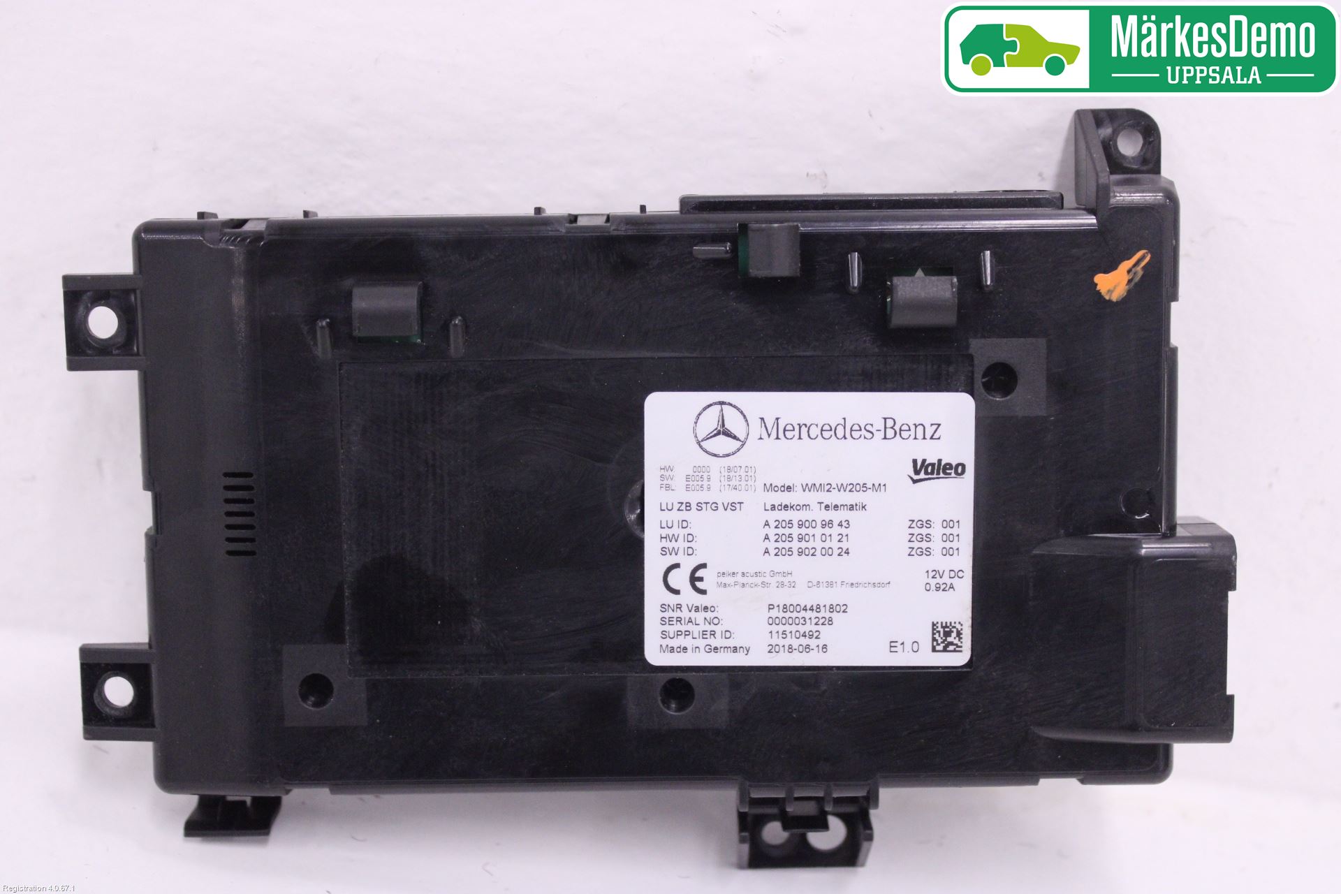 Mercedes-Benz MB C-KLASS (W205) 14-21 Telefon