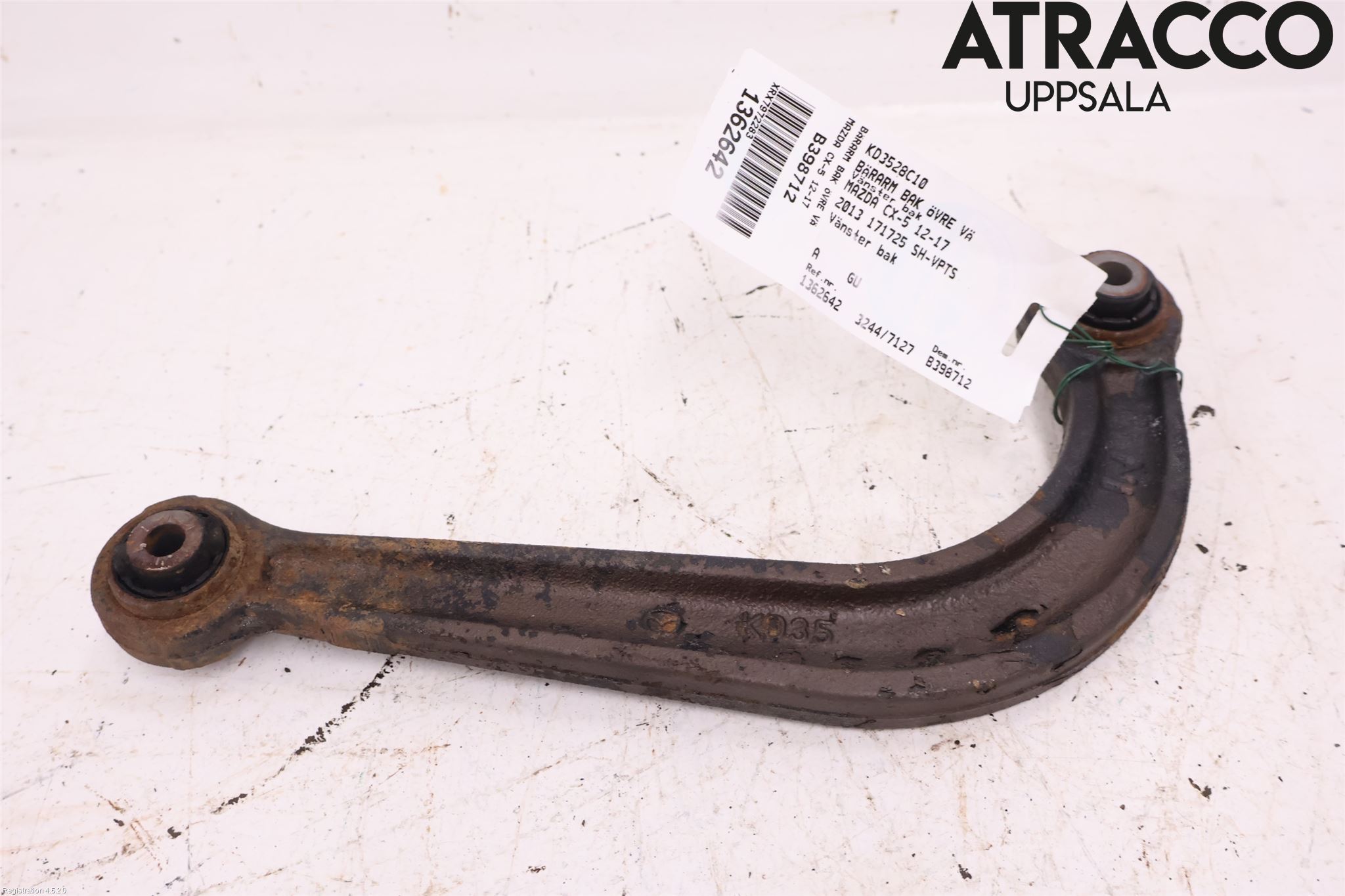 Mazda CX-5 12-17 Bärarm Bak Övre Vänster