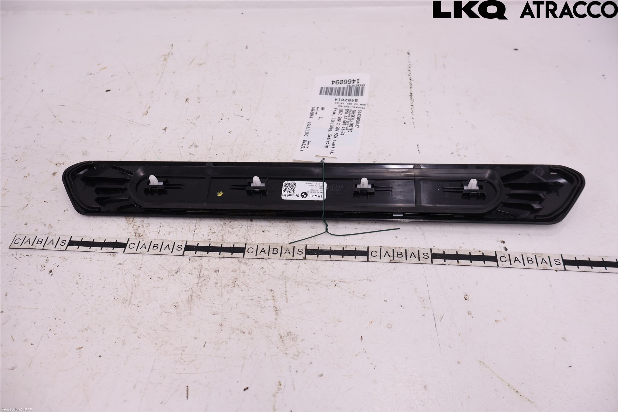 BMW X3 G01 18- Inr Tröskel-Insteg