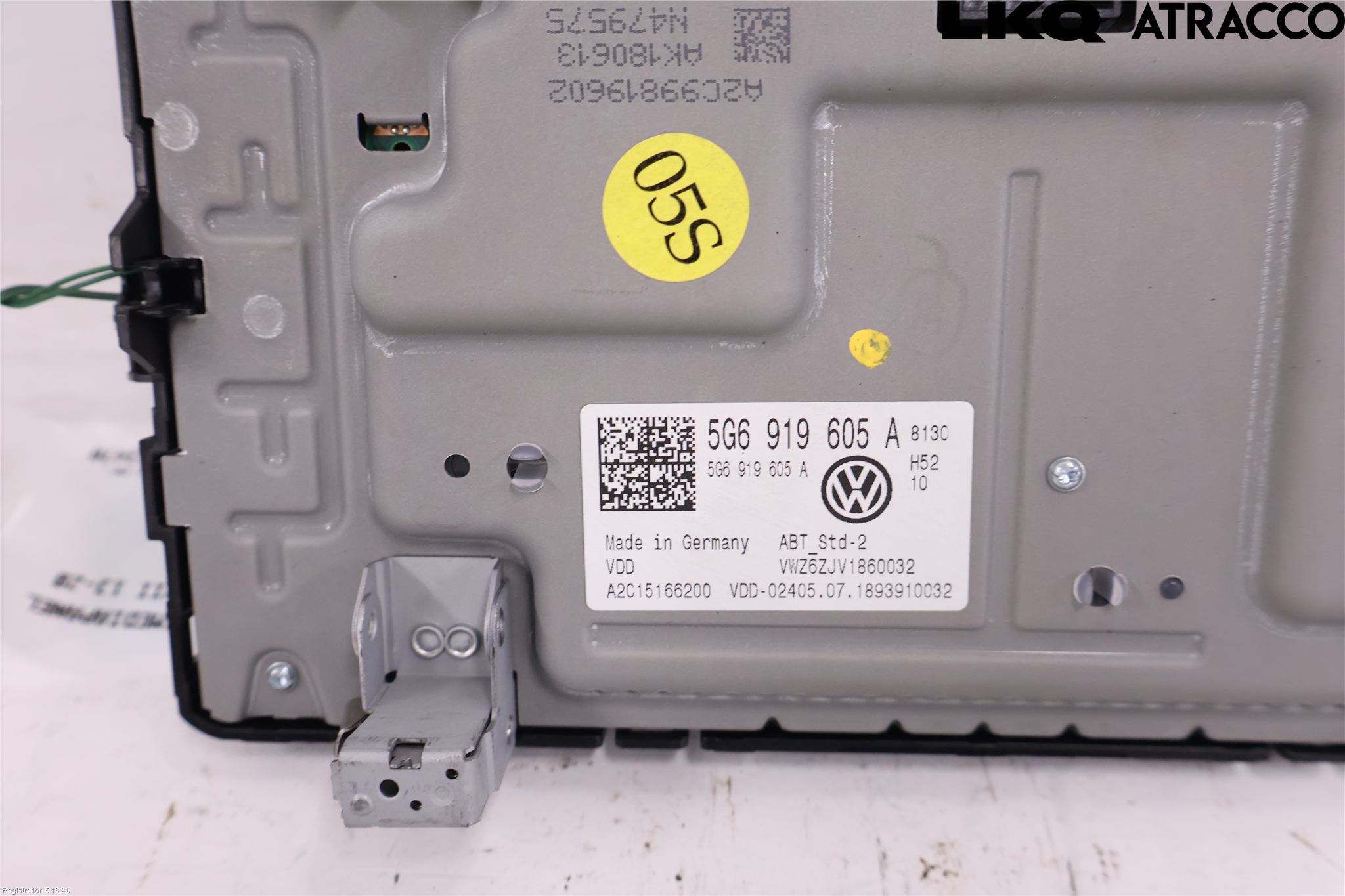 Volkswagen VW GOLF / E-GOLF VII 13-20 Cd Radio - Multimediapanel