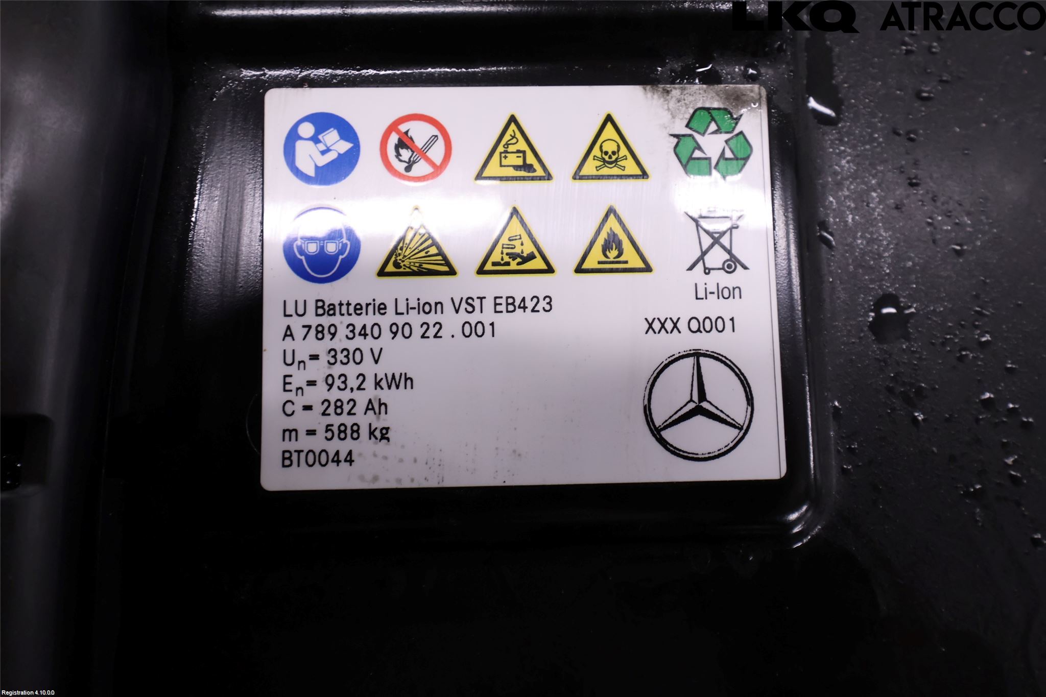 Mercedes-Benz MB EQE (V295) 22- Batteri Högspänning