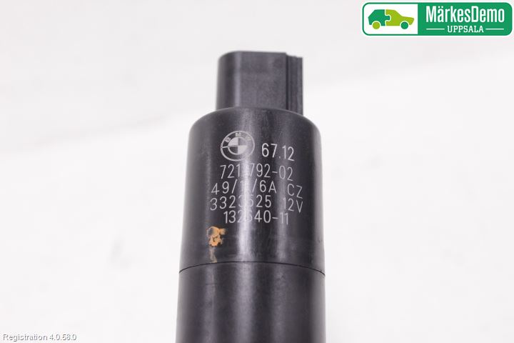 BMW 5 F10/F11/F18 09-17 Spolarpump Högtryck