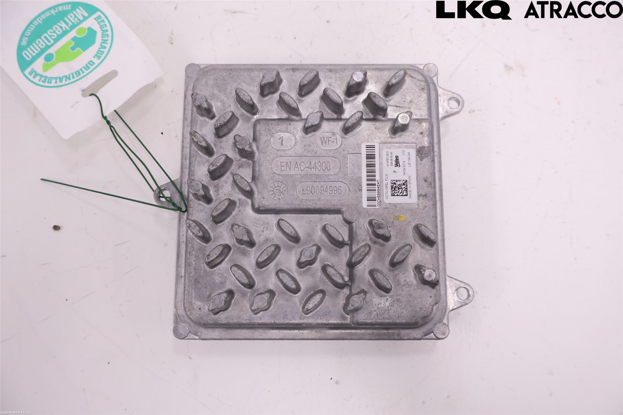 Opel CORSA F, CORSA-E 20- Styrenhet Strålkastare