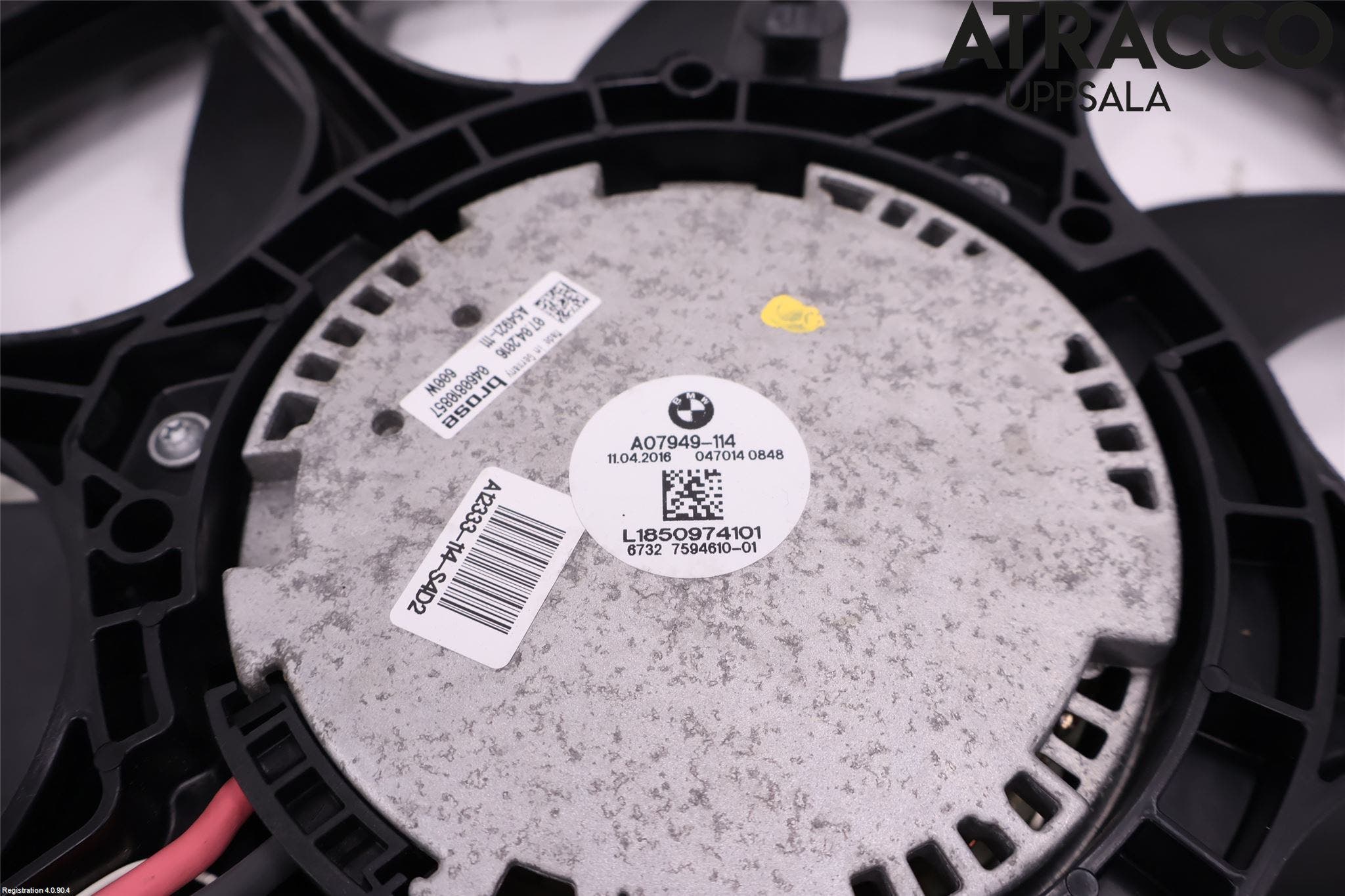 BMW 5 F10/F11/F18 09-17 Kylfläkt El