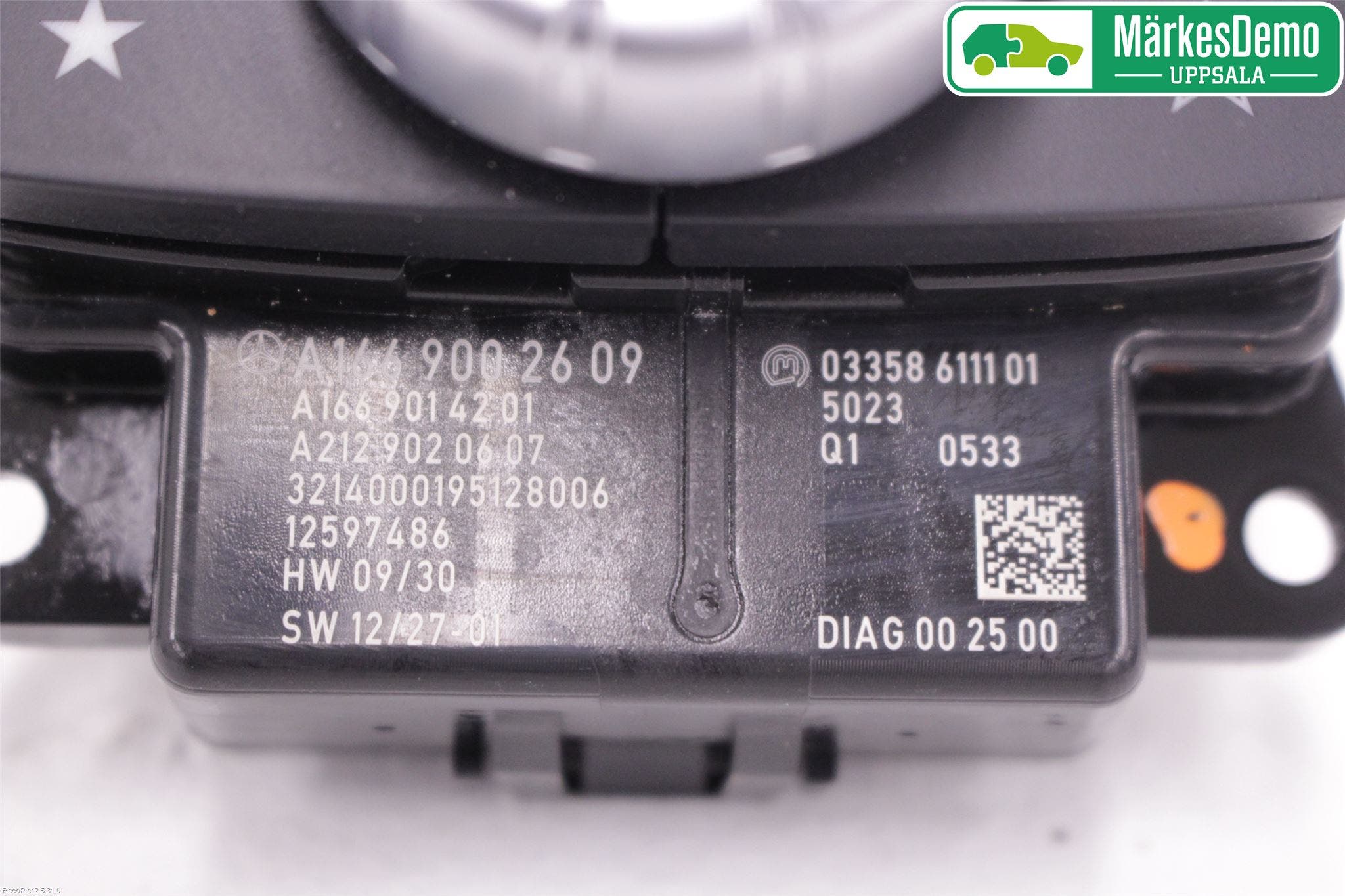 Mercedes-Benz MB ML/GLE-KLASS (W166) 12-18 Strömställare Multifunktion