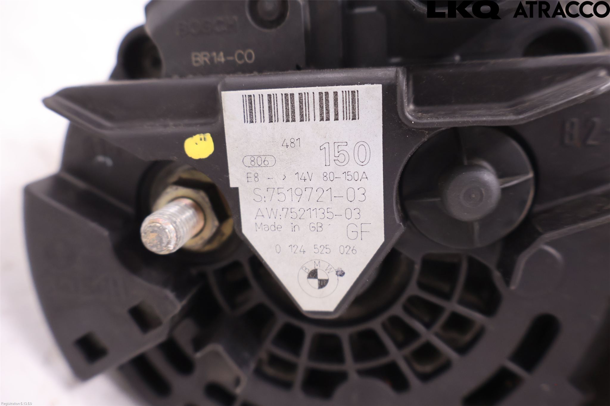 BMW 5 E60/61 Sed/Tou 02-10 Generator