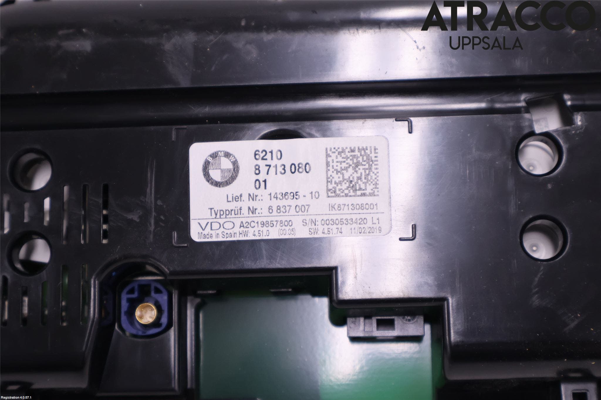 BMW X1 F48 15-22 Instrument Komb