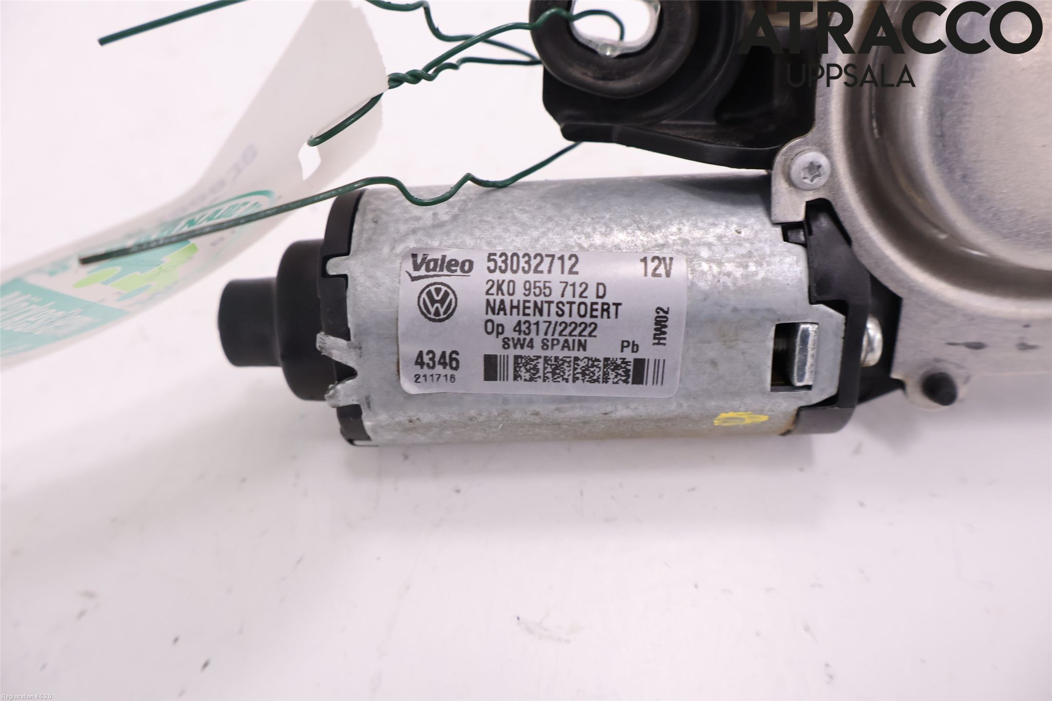 Volkswagen VW CADDY 16-20 Torkarmotor Baklucka