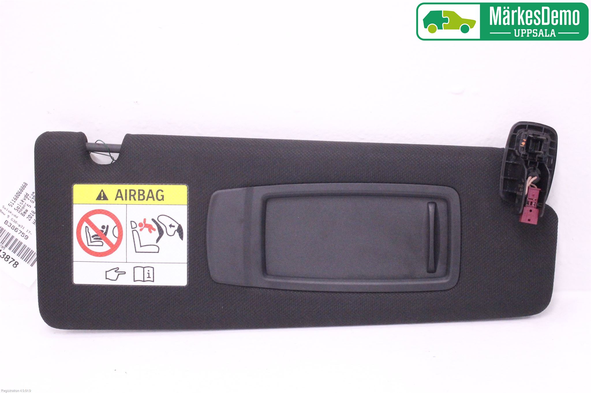 BMW 5 G30/G31/F90 17-23 Solskydd
