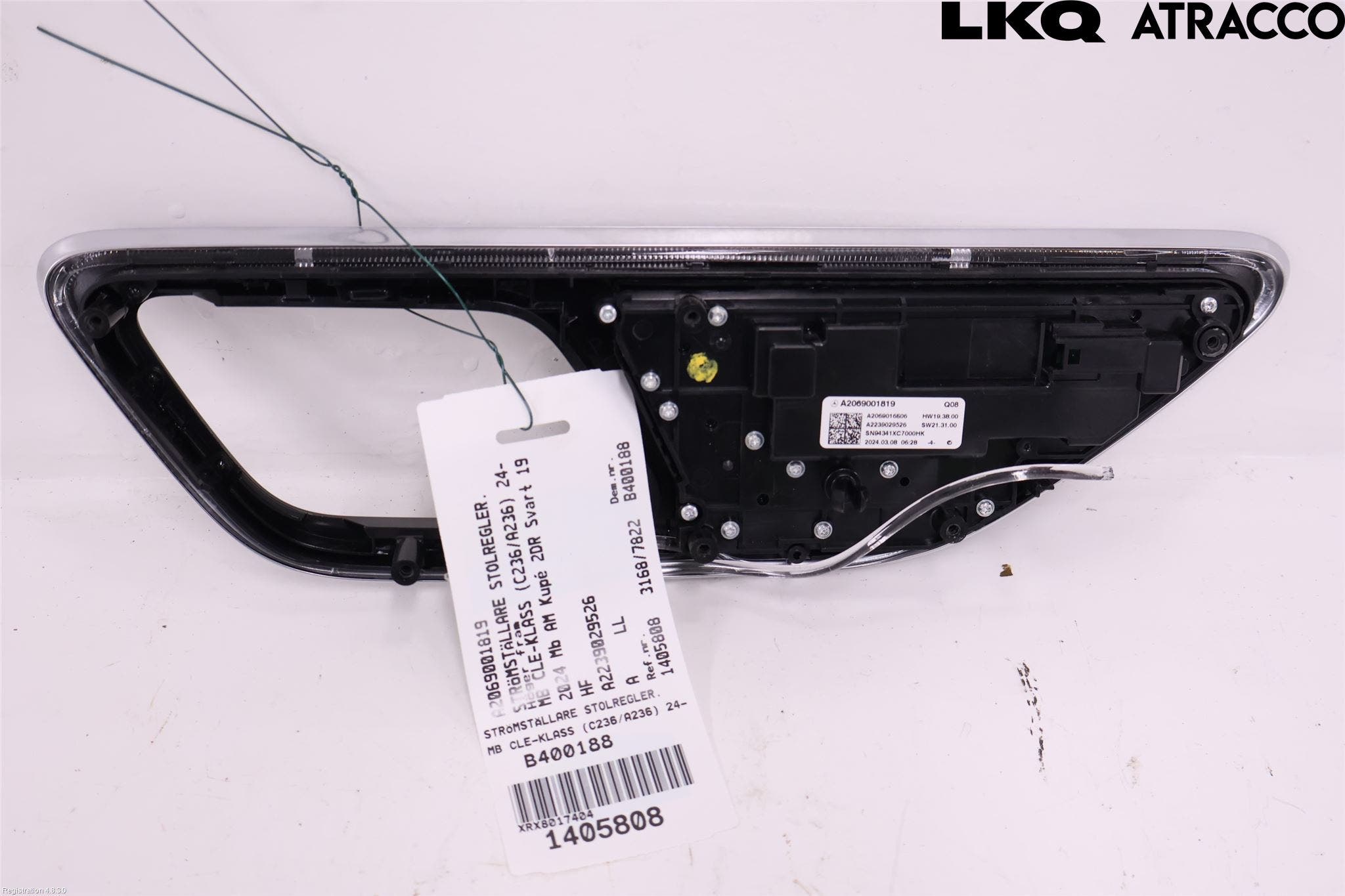 Alfa MB CLE-KLASS (C236/A236) 24- Strömställare Stolregler