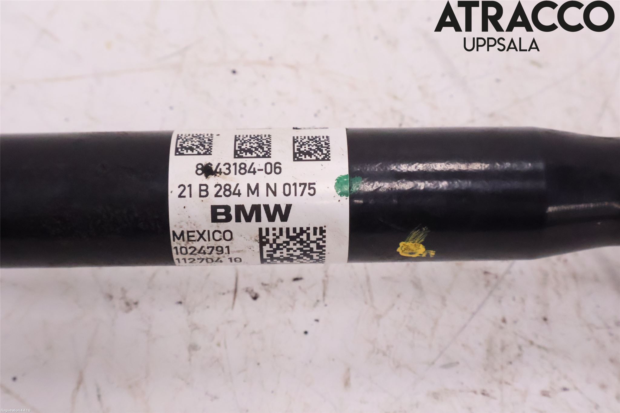 BMW X3 G01 18- Drivaxel Fram Höger