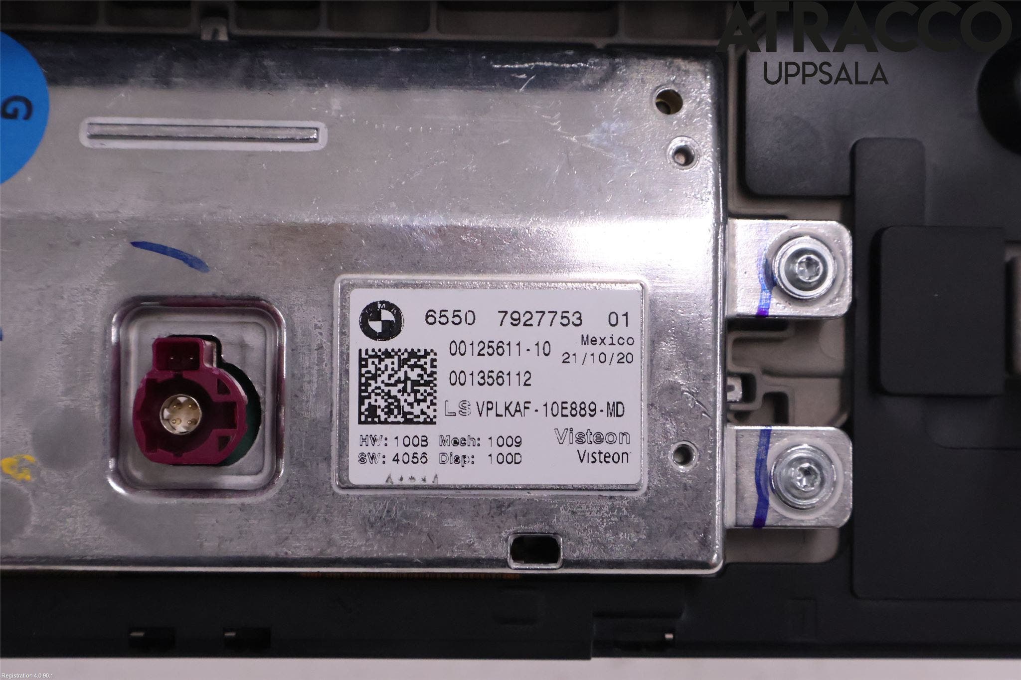 BMW 3 G20/G21/G80/G81 19- Bildskärm