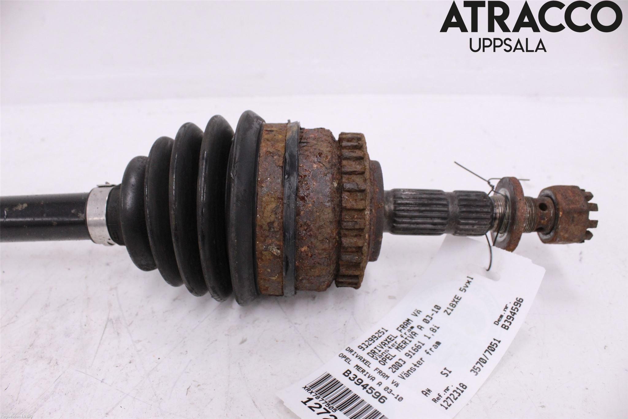 Opel MERIVA A   03-10 Drivaxel Fram Vänster