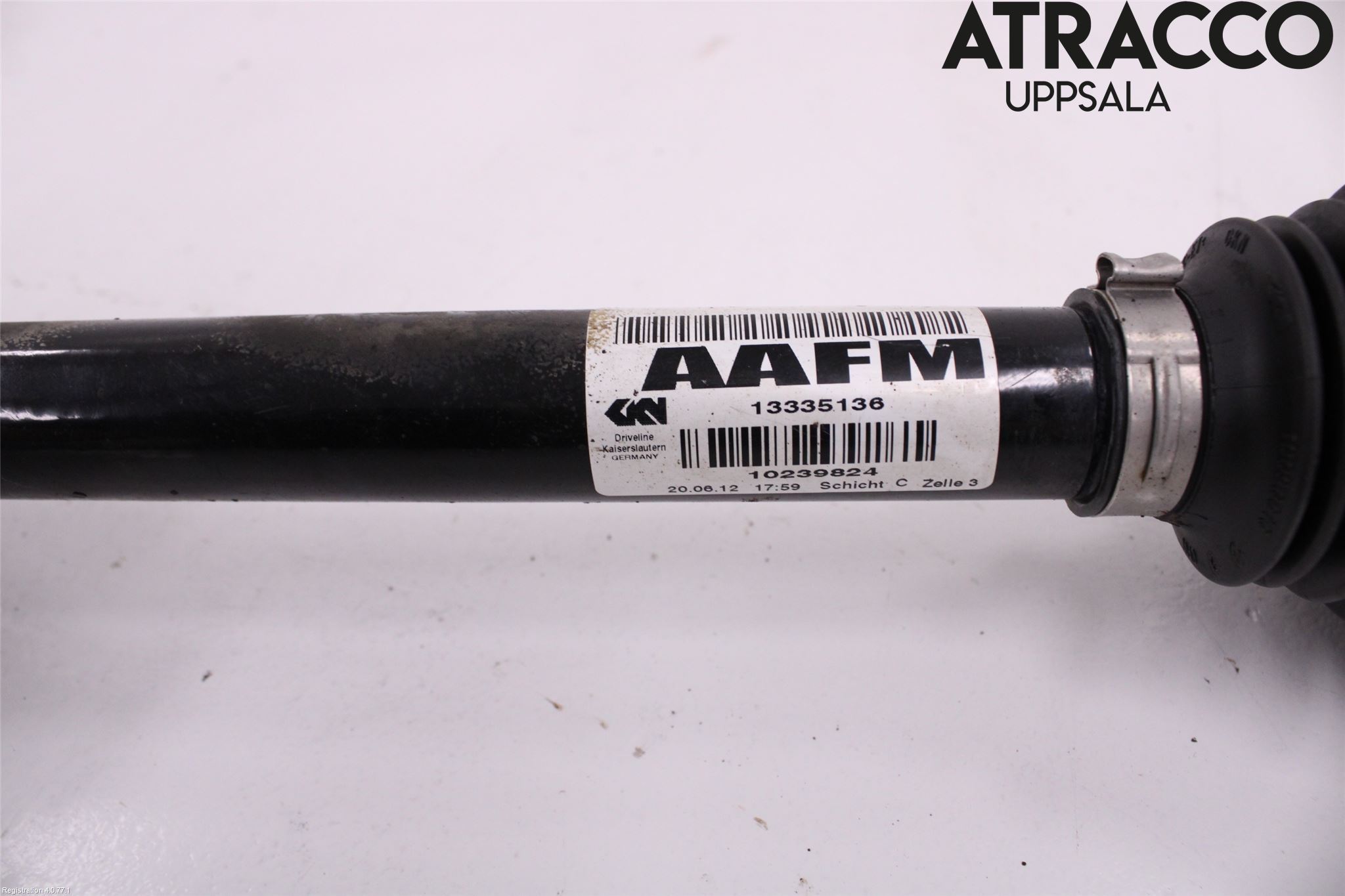 Opel ASTRA J 10-15 Drivaxel Fram Höger
