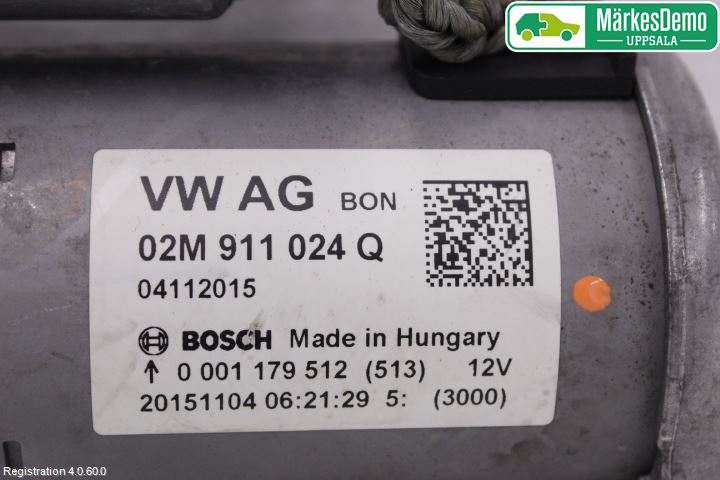 Skoda FABIA 15-21 Startmotor