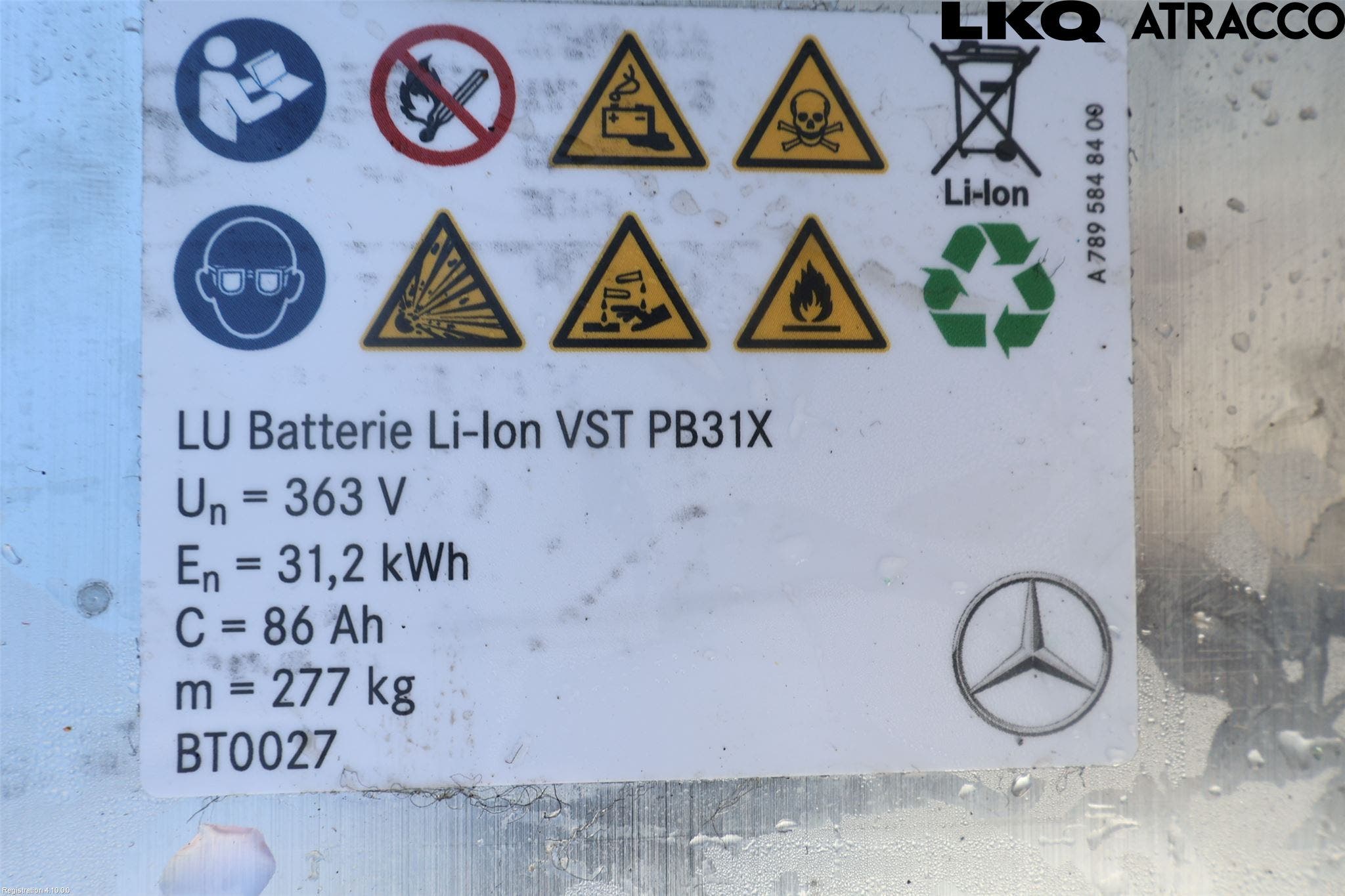 Mercedes-Benz MB GLE-KLASS (W167/V167/C167) 19- Batteri Högspänning