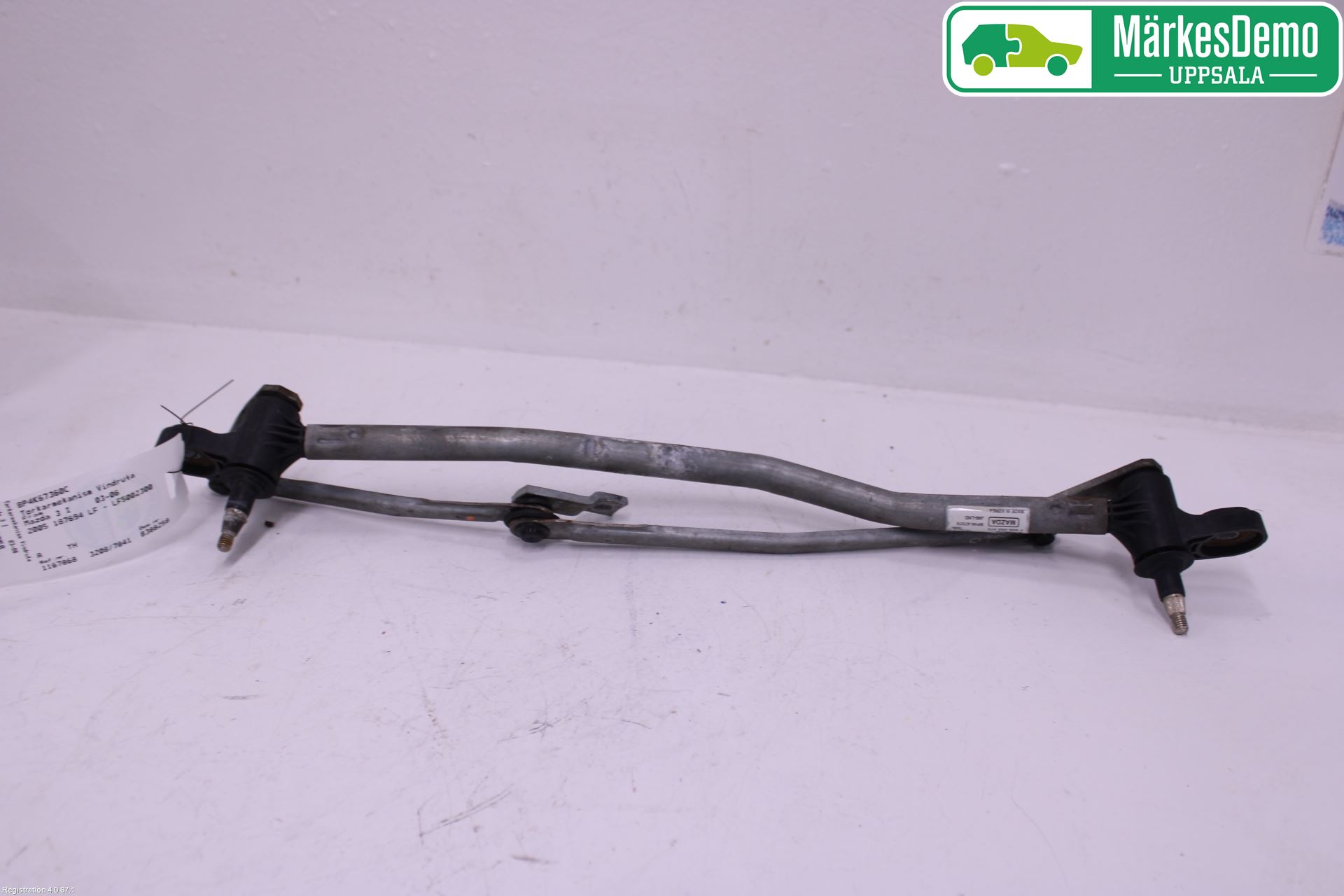 Mazda 3 I 03-06 Torkarmekanism Vindruta