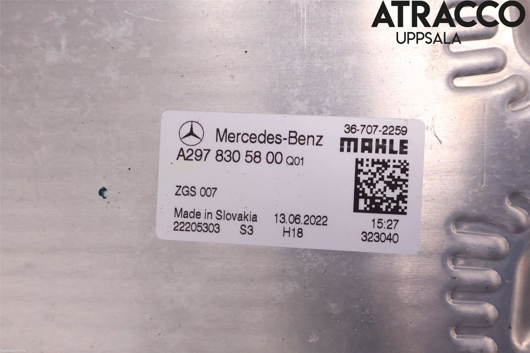 Mercedes-Benz MB EQE (V295) 22- Ac Förångare