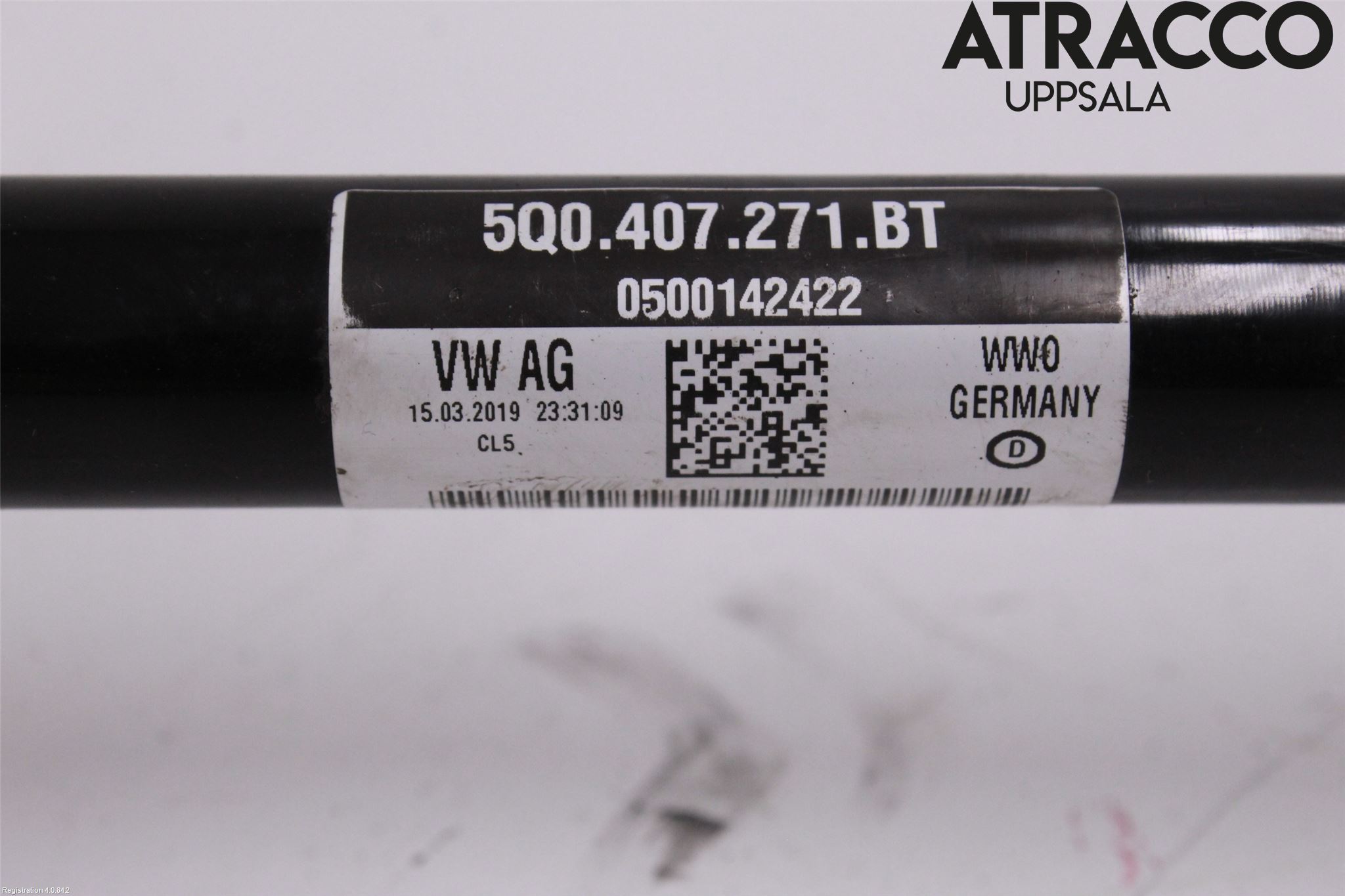 Audi A3/S3 8V 13-20 Drivaxel Fram Vänster