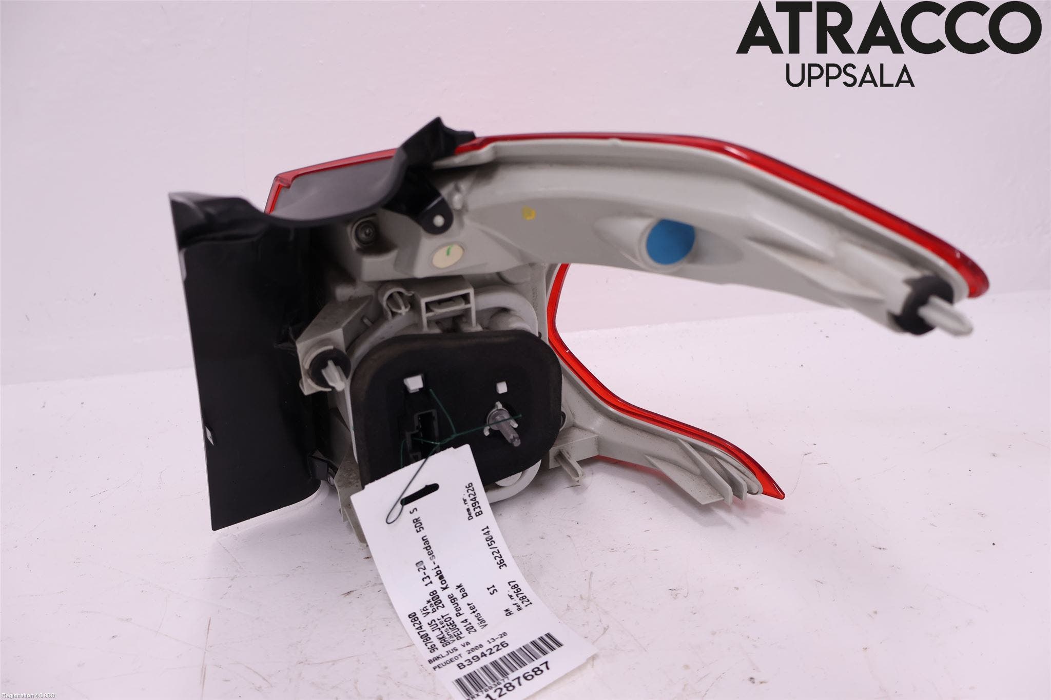 Peugeot 2008 13-20 Bakljus Vänster