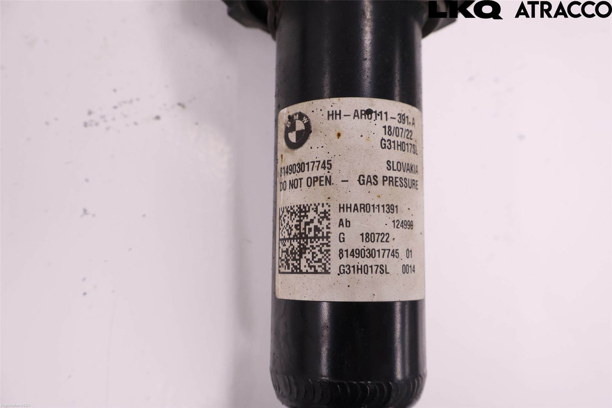BMW 5 G30/G31/F90 17-23 Fjäderben Bak Vänster