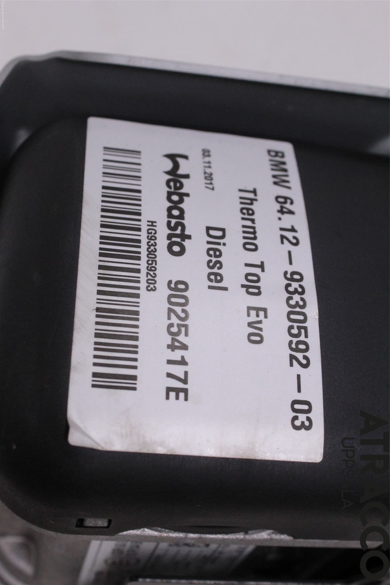 BMW X5 F15 13-18 Dieselvärmare