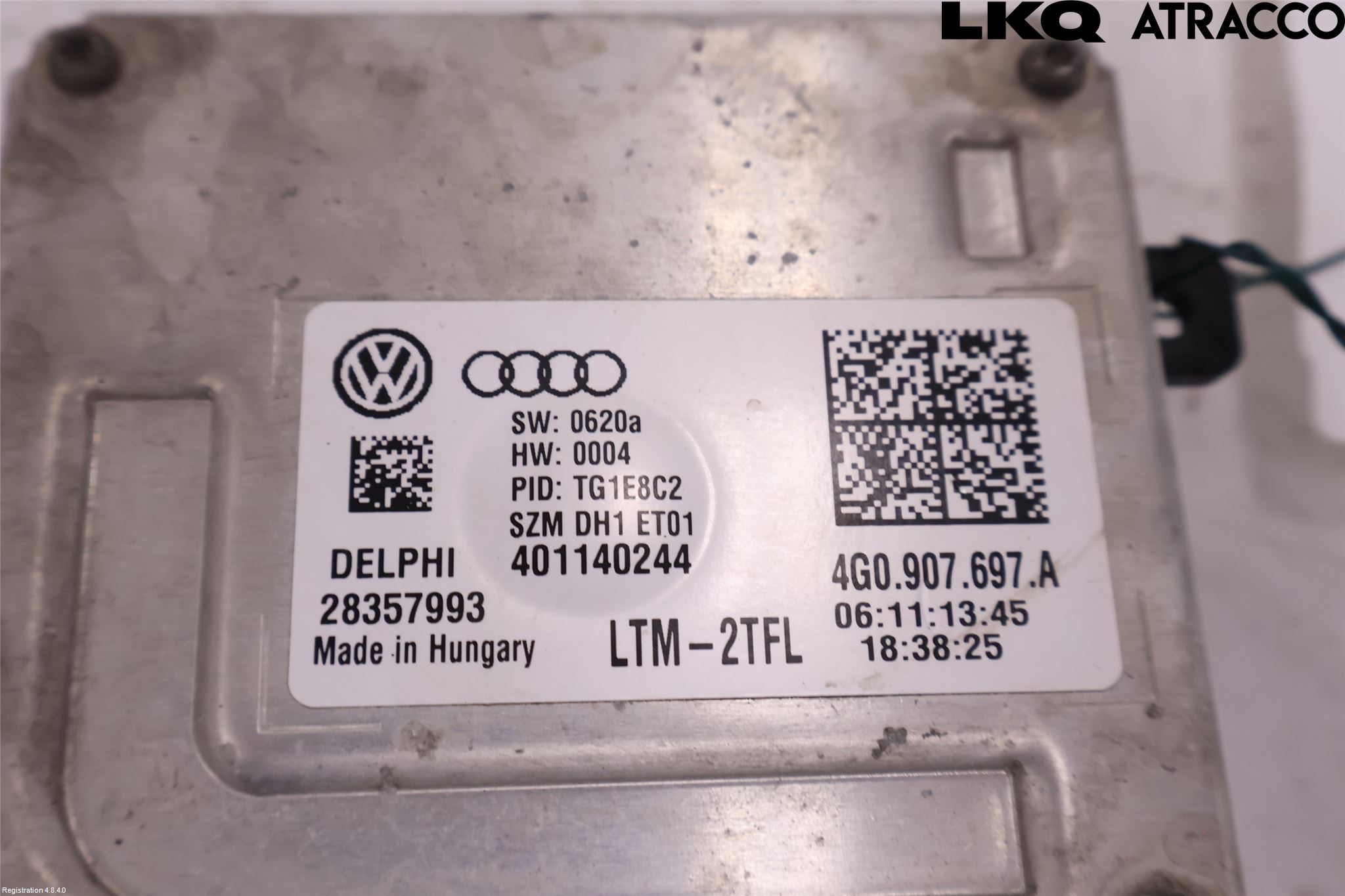 Volkswagen VW CADDY 11-15 Styrenhet Strålkastare