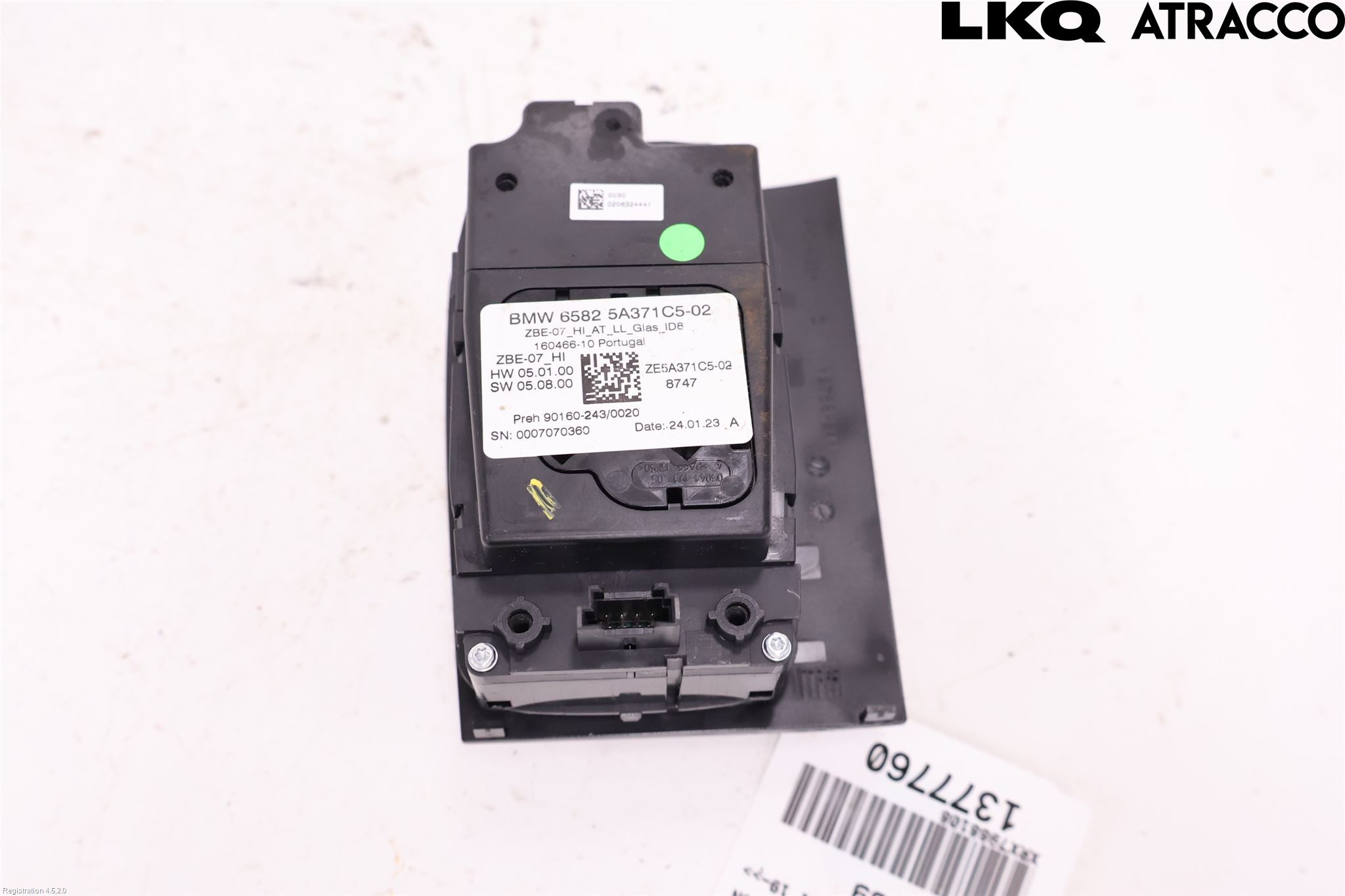 BMW 3 G20/G21/G80/G81 19- Strömställare Multifunktion