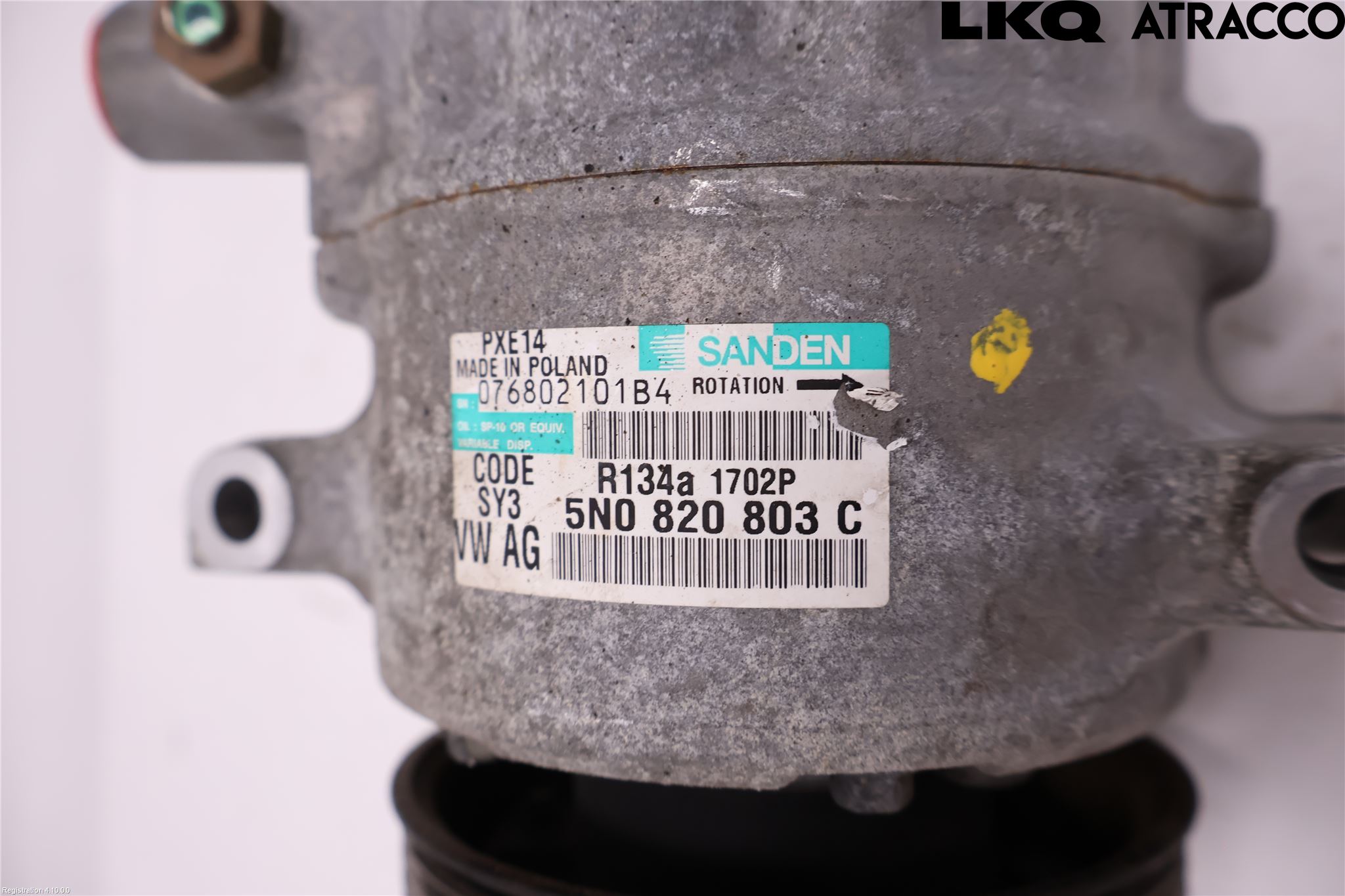 Volkswagen VW GOLF VI 09-13 Ac Kompressor